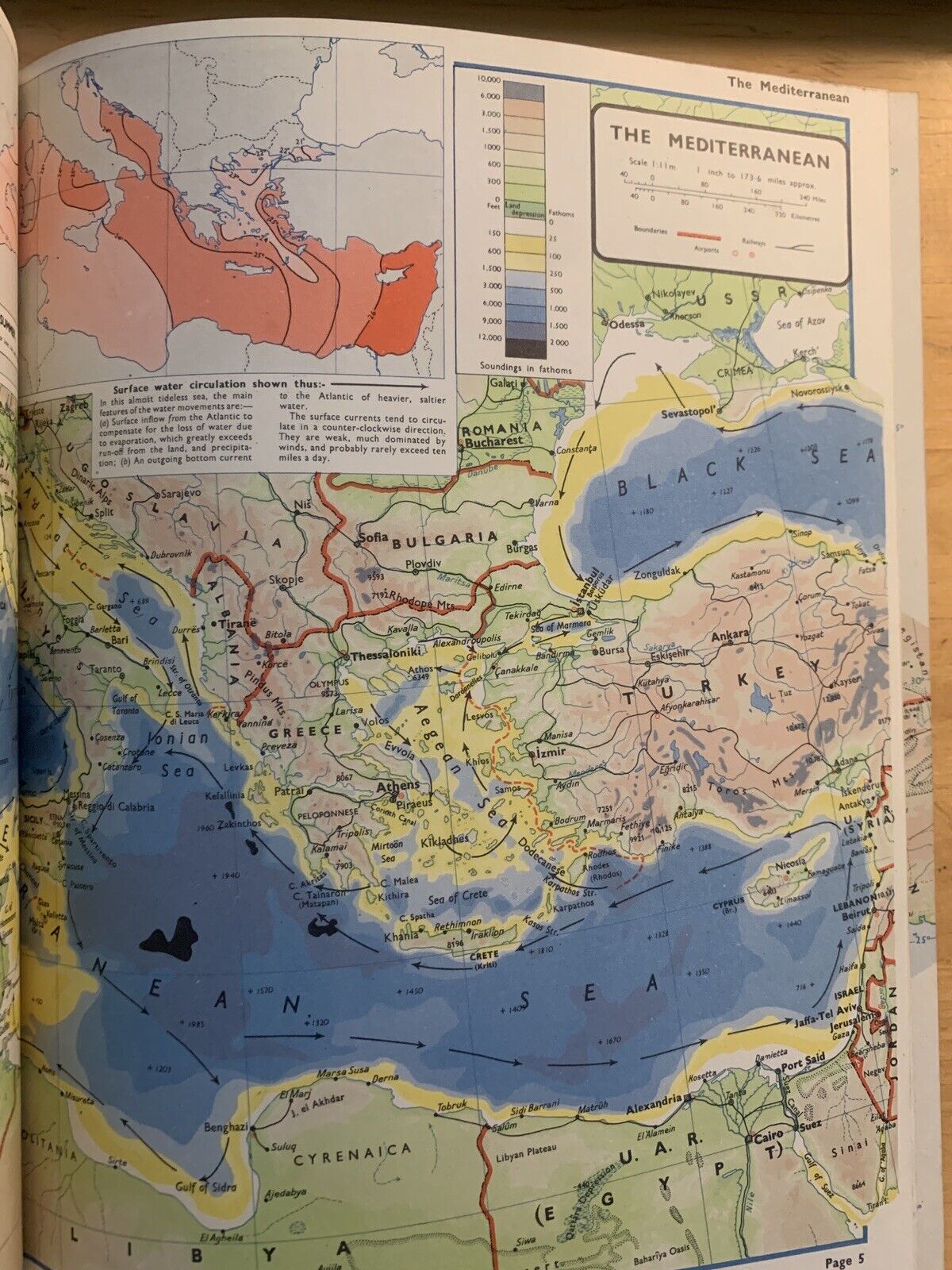The middle East and North Africa - Oxford Regional Economic Atlas 1964