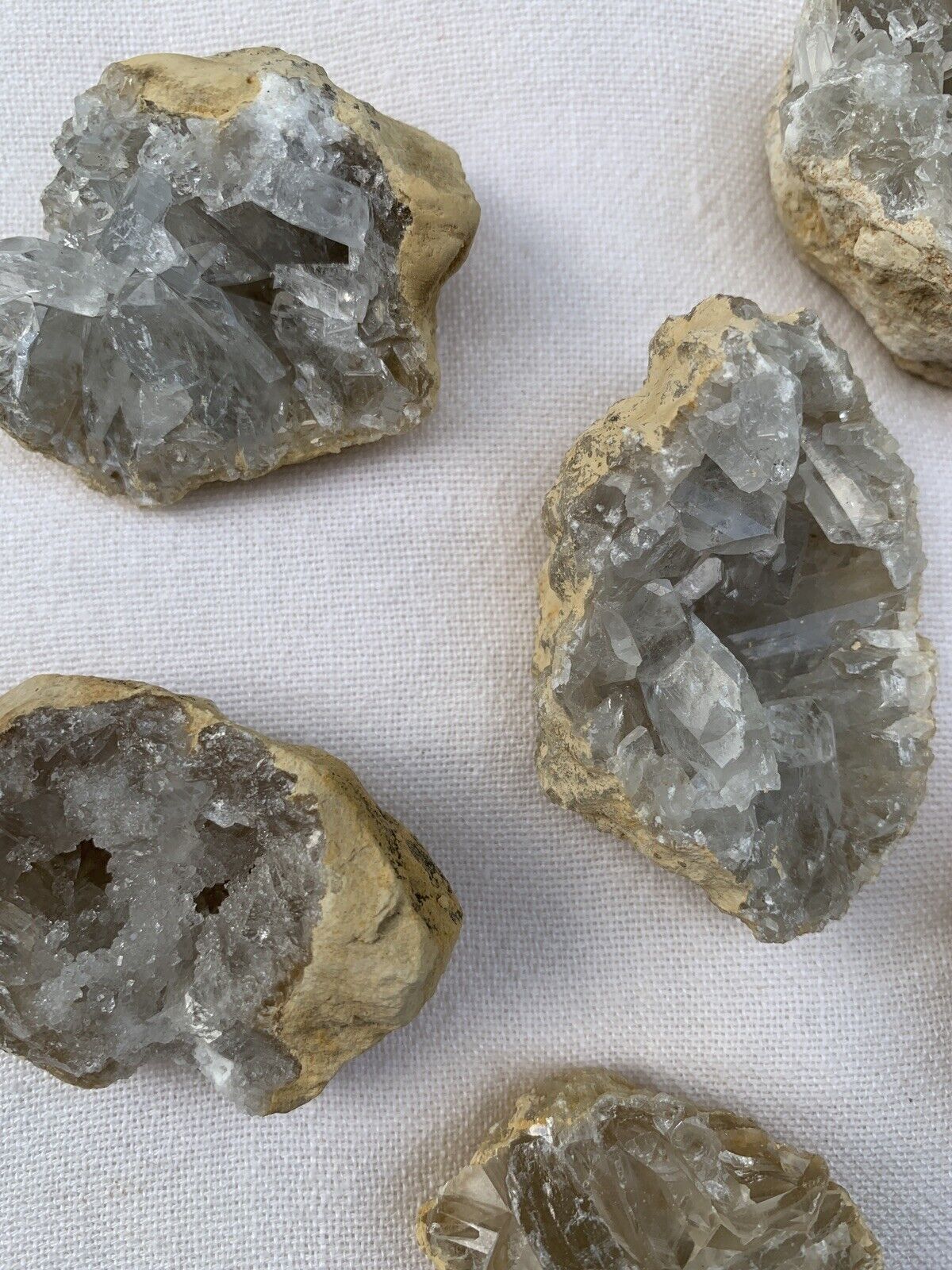 Minerali Geode Celestina Marocco - Celestite Geode, Minerals Crystals, 6 pcs.