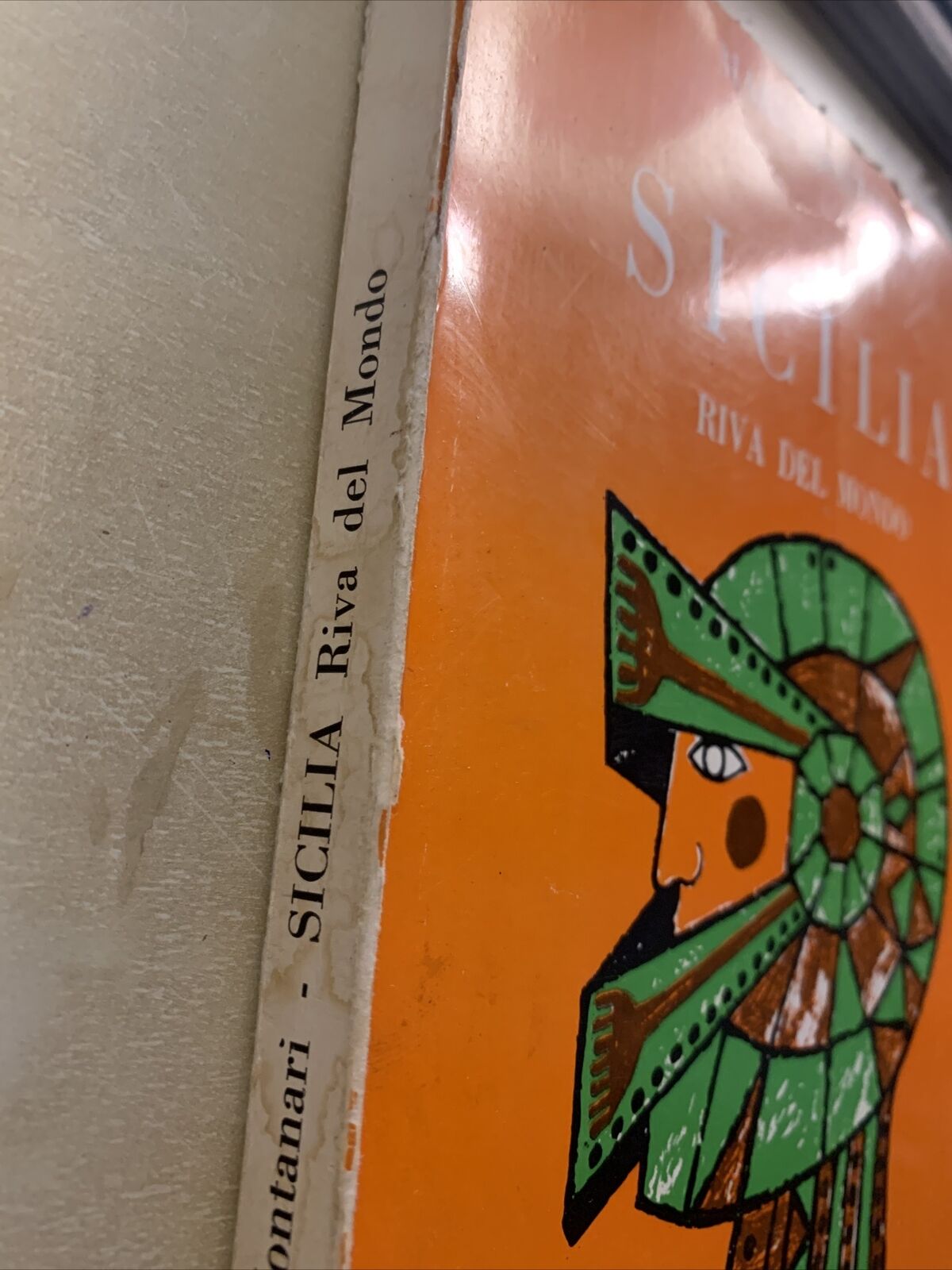 SICILIA RIVA DEL MONDO - MARIO MONTANARI. dedica autore. Galeati 1967