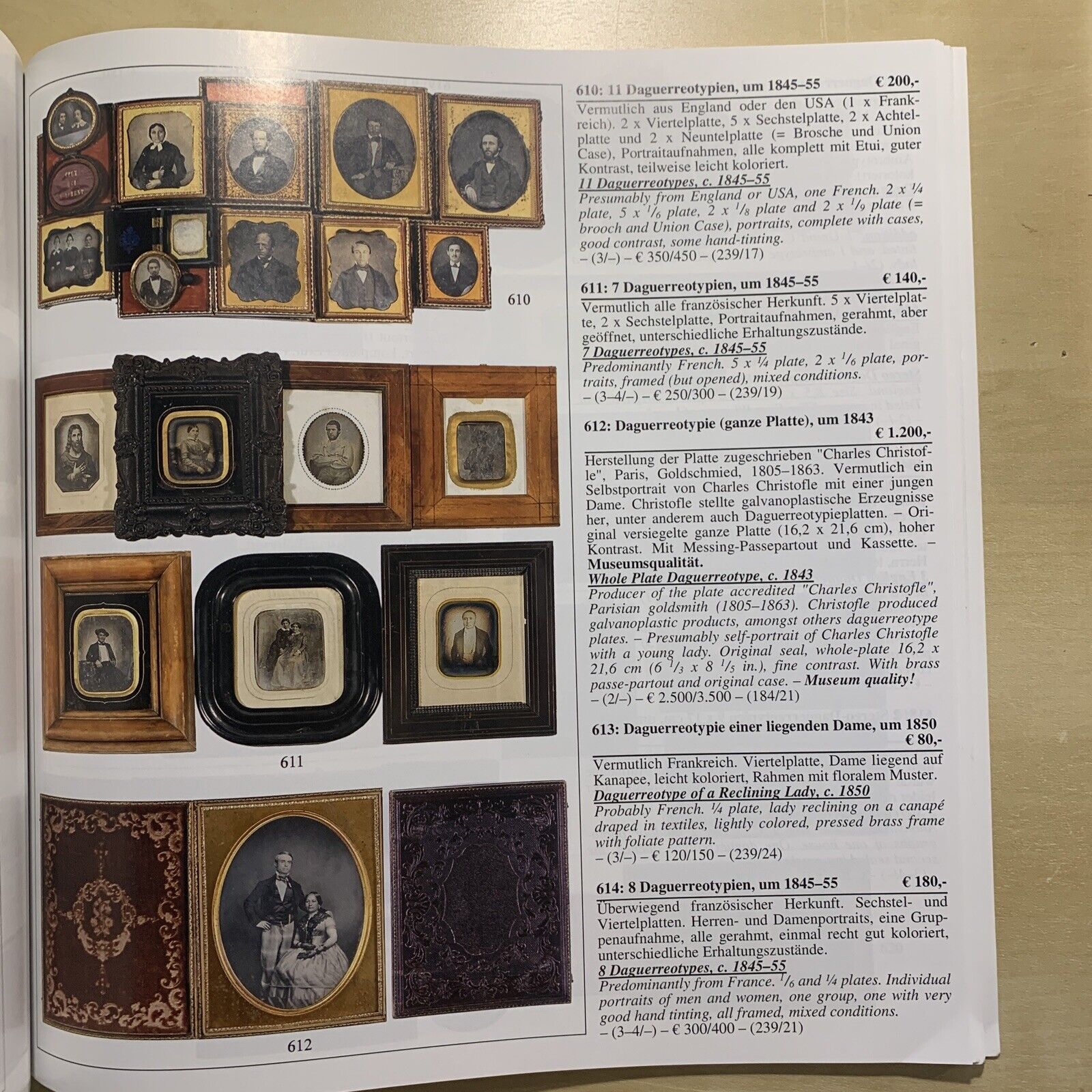 PHOTOGRAPHICA & FILM, 21 september 2019. Spezial Auktion #
