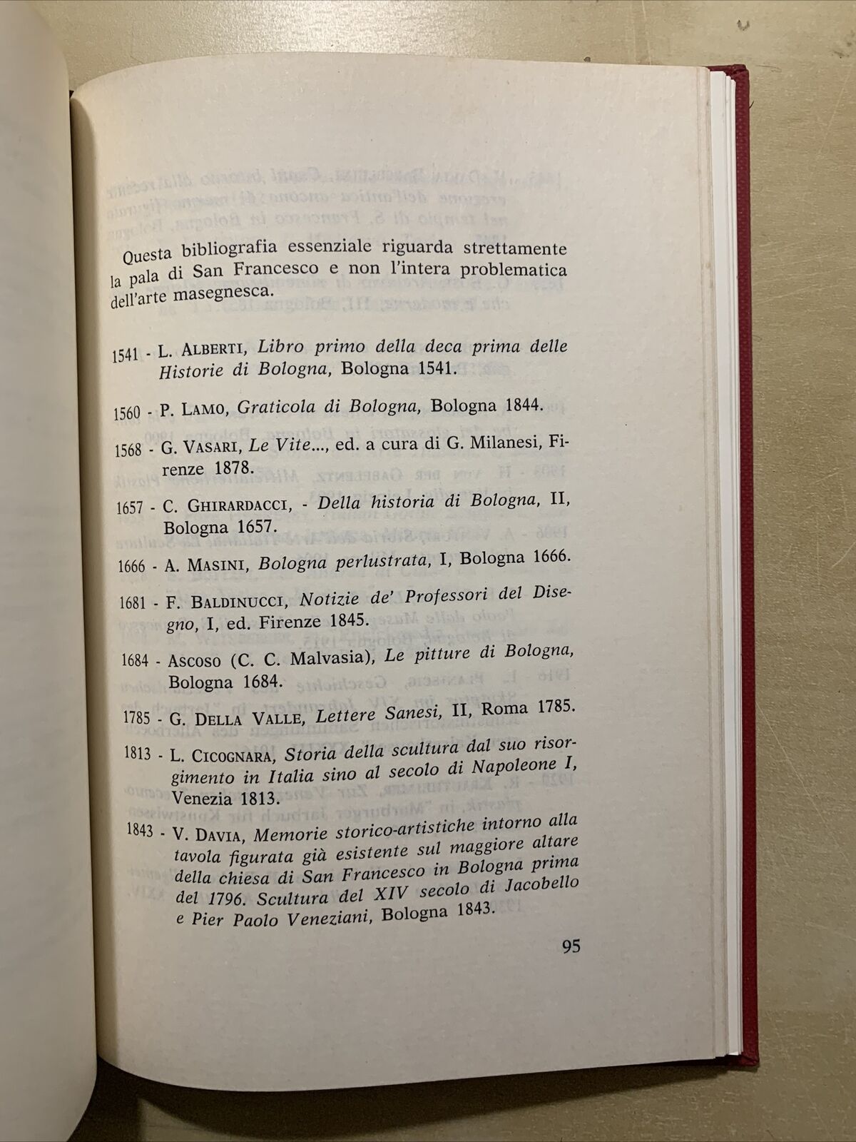 LA PALA MARMOREA DI SAN FRANCESCO IN BOLOGNA - RENATO ROLI 1964 #