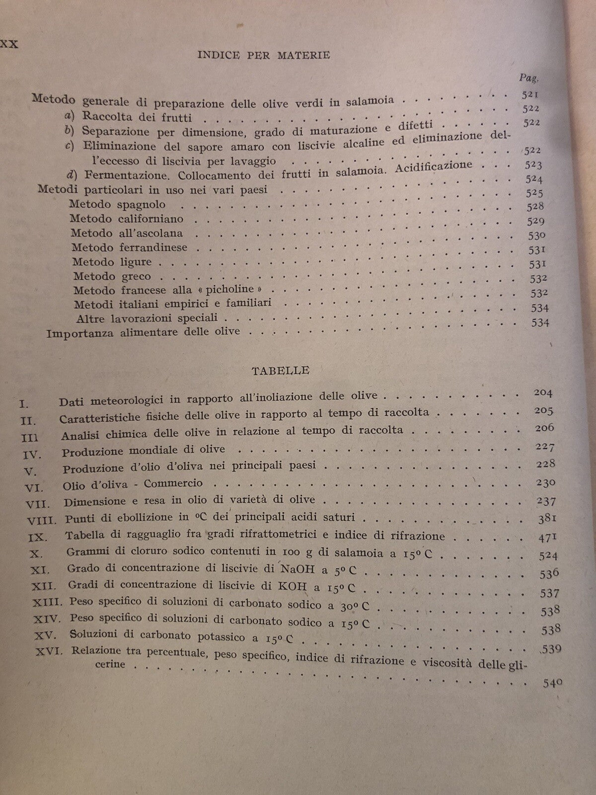 Olivicoltura e oleificio R. F. Simari, G. B. Martinenghi, Hoepli illustrato 1950