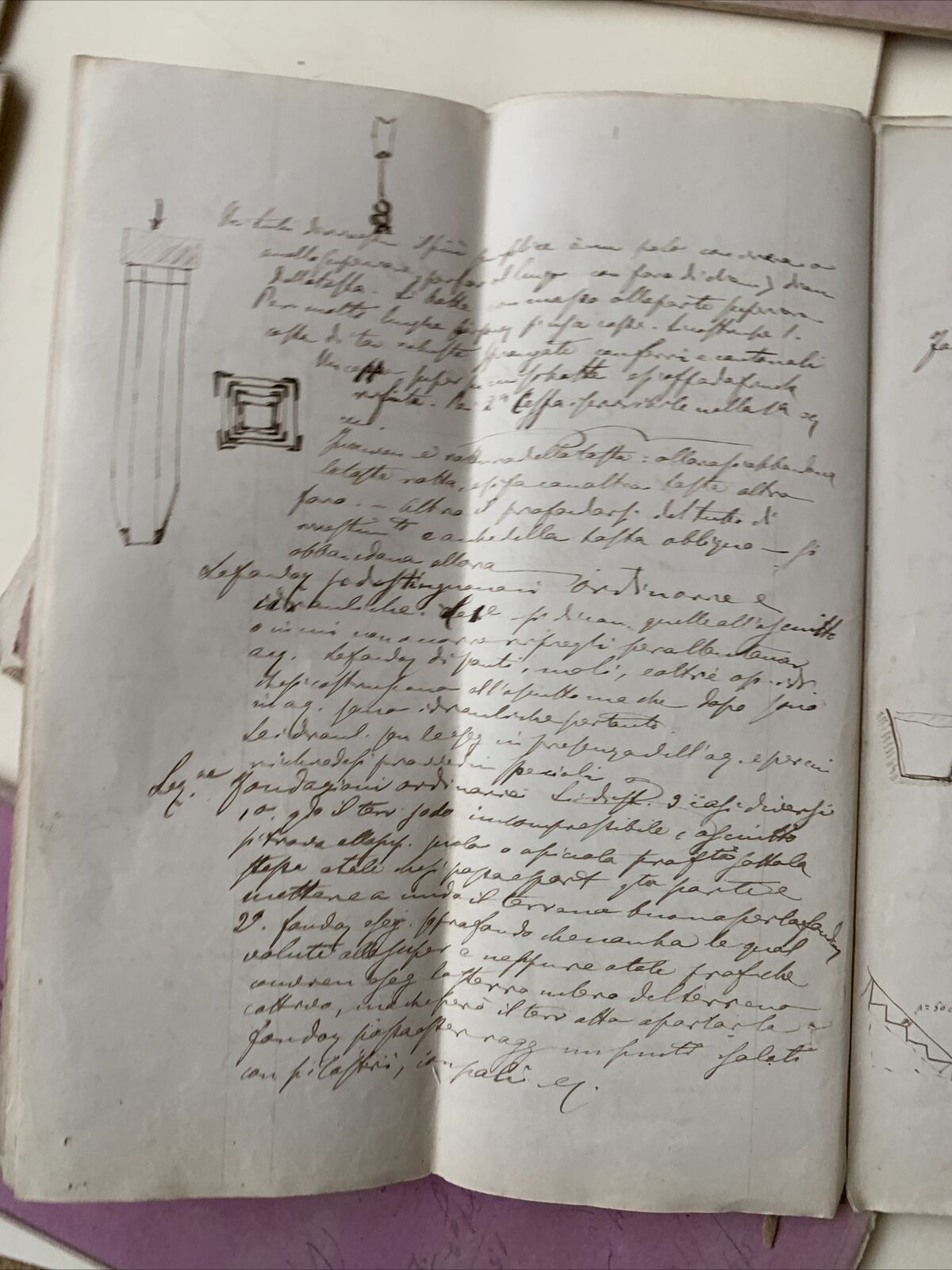 CELESTE CLERICETTI, appunti manoscritti di uno studente UNIVERSITÀ PAVIA 1875 #