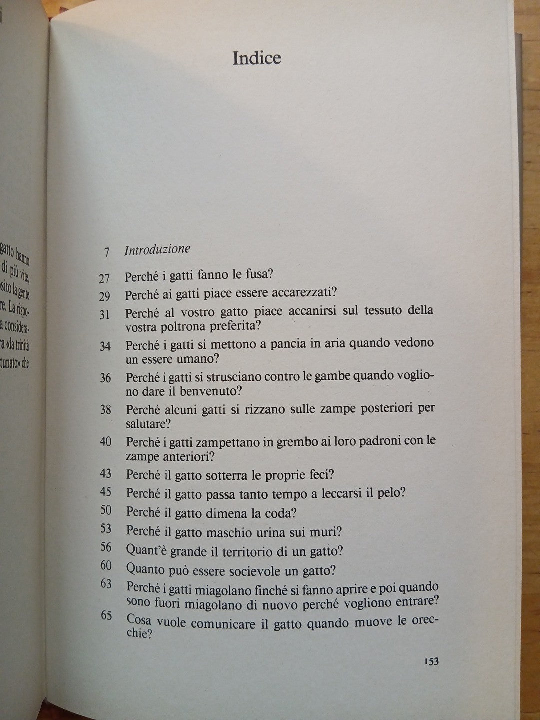 Desmond Norris - Il Gatto tutti i suoi perchè CDE 1989