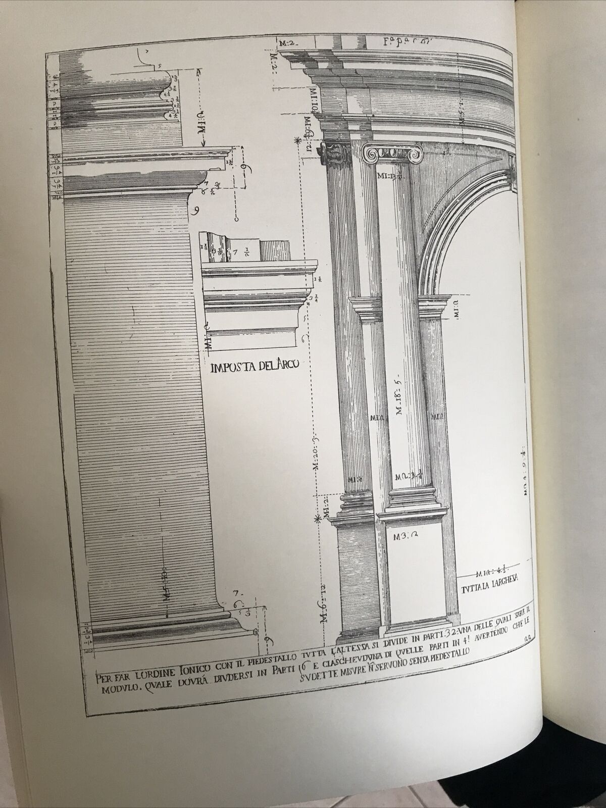 L’ARCHITETTURA CIVILE.GALLI BIBIENA. FORNI EDITORE ANASTATICA 1989
