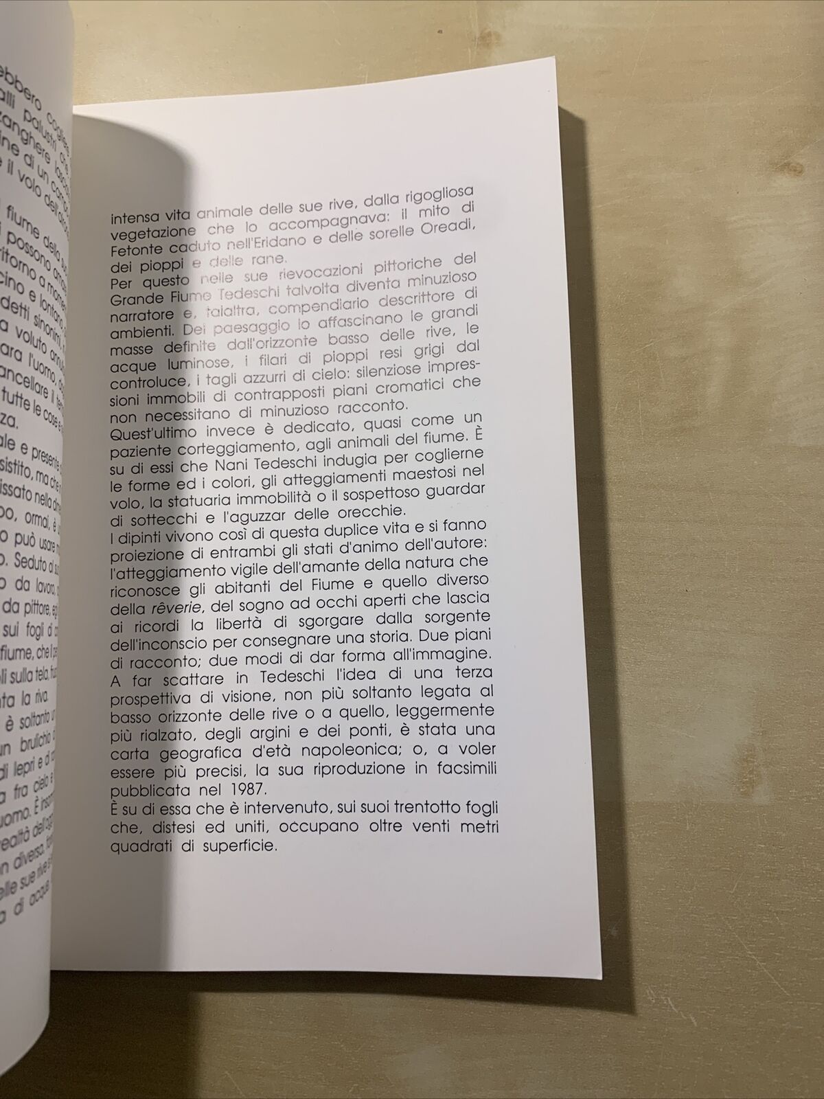NANI TEDESCHI - Da una carta del Ferrarese, Massimo Mussini 1988 #