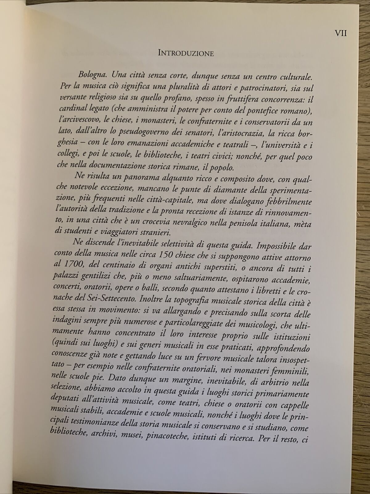 E TUTTA LA CITTÀ ERA IN SUONI. i luoghi della storia della musica a Bologna 2007