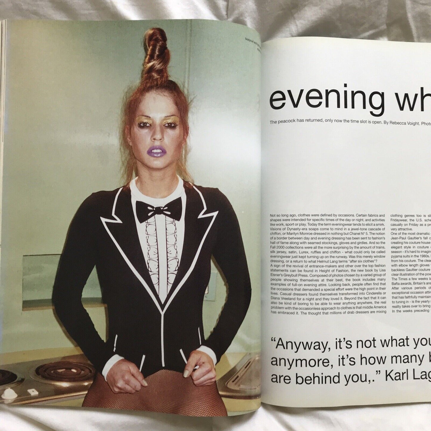 Dutch magazine # 27 MAY/JUNE 2000 Steven Klein - Terry Richardson, Alek wek