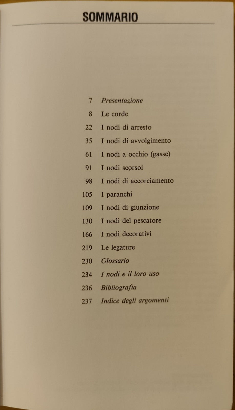 I Nodi guide pratiche Mondadori, Mario Bigon, Guido Regazzoni - 1992
