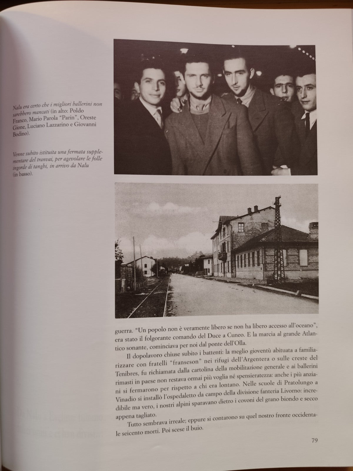 Ai tre Galli e dintorni, Borgo San Dalmazzo 1945-60 Borgarina G. Franco Bianco