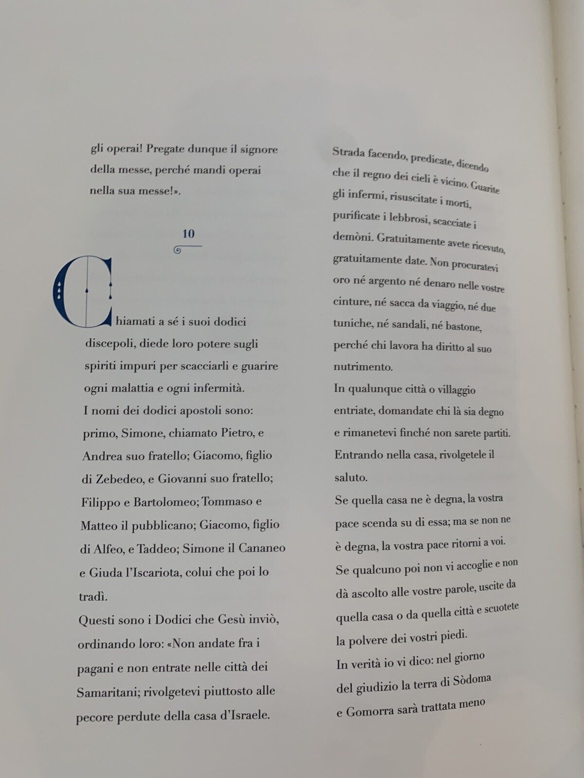 Vangeli Sinottici, Antonio Nocera FAS. fondazione archivio storico