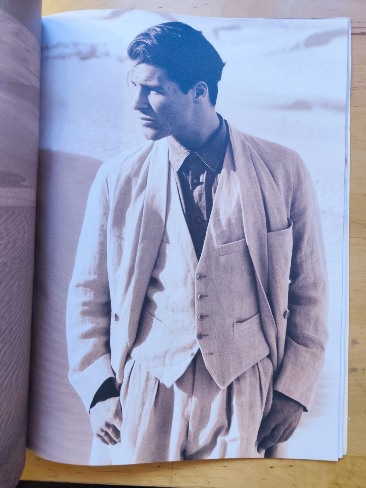 Giorgio Armani collezione primavera estate 1990 uomo