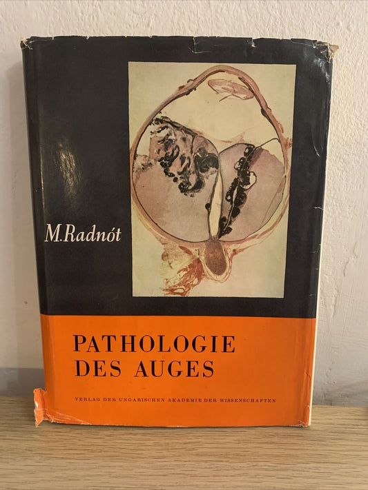 Pathologie des auges - M. Radnót 1958