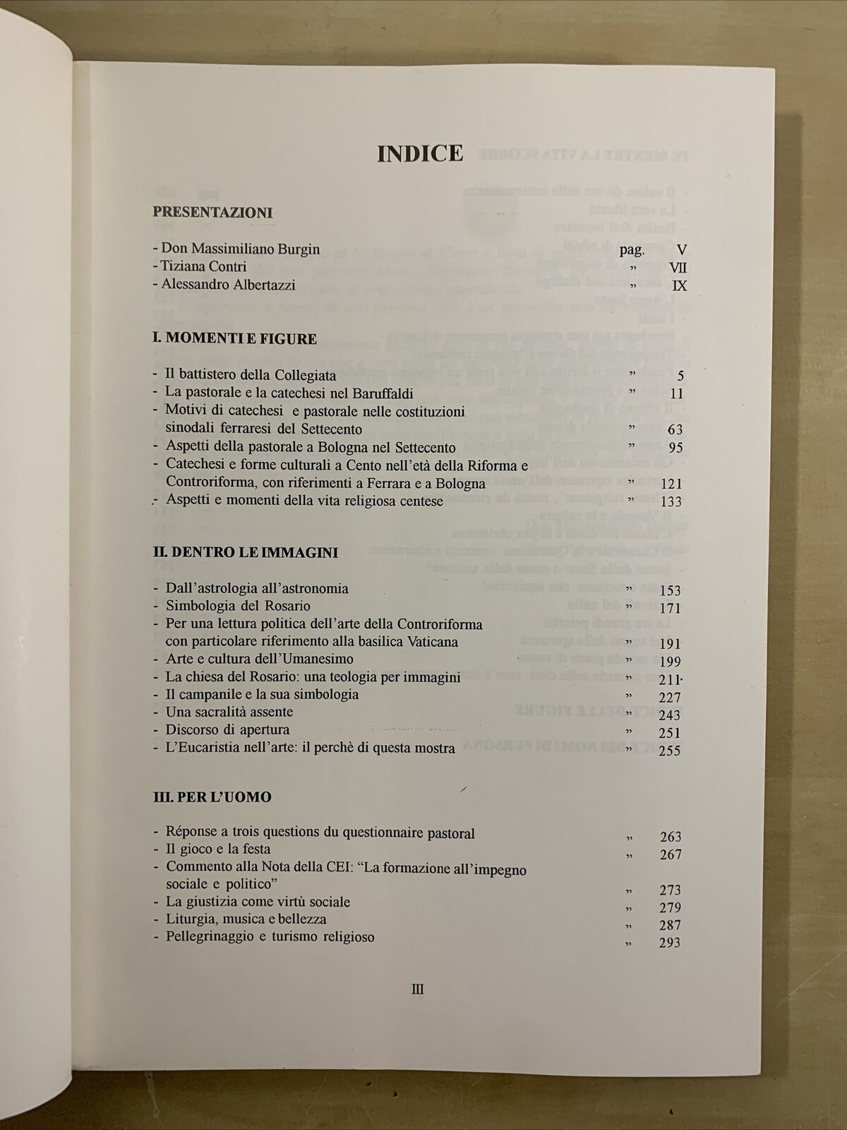 IN CERCA DELLA VERITÀ scritti 1961 - 1997. SALVATORE BAVIERA 1998 #