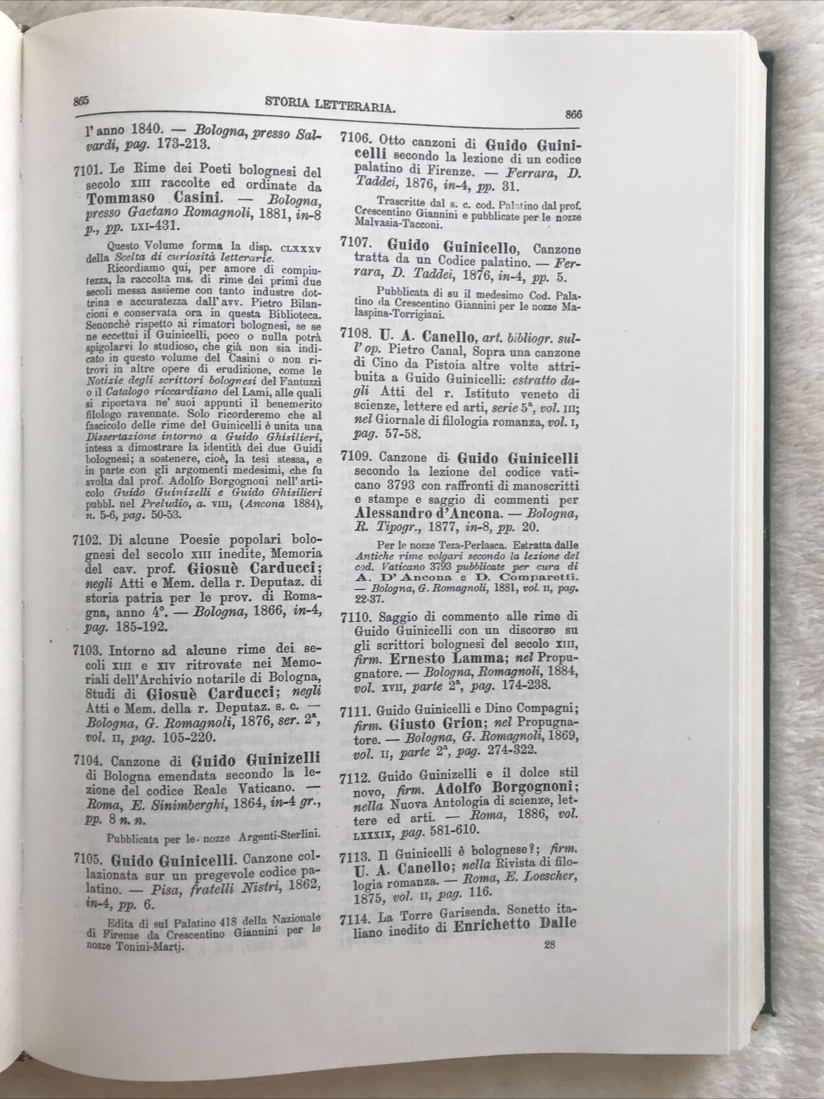 OPERE DELLA BIBLIOGRAFIA BOLOGNESE, Luigi Frati, Arnaldo Forni editore