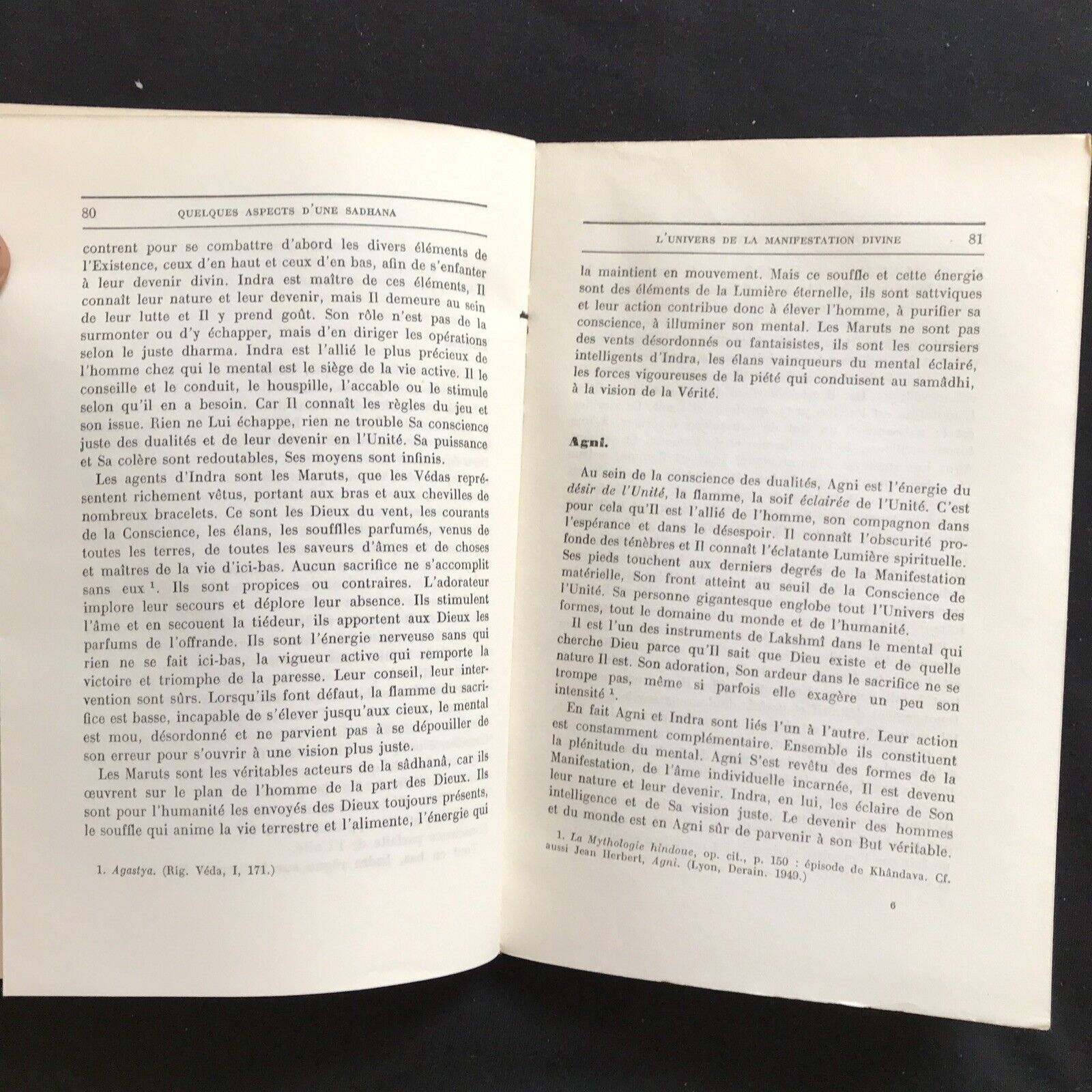 QUELQUES ASPECTS D'UNE SADHANA, Jean Herbert, Albin Michel Èd. spiritualités com