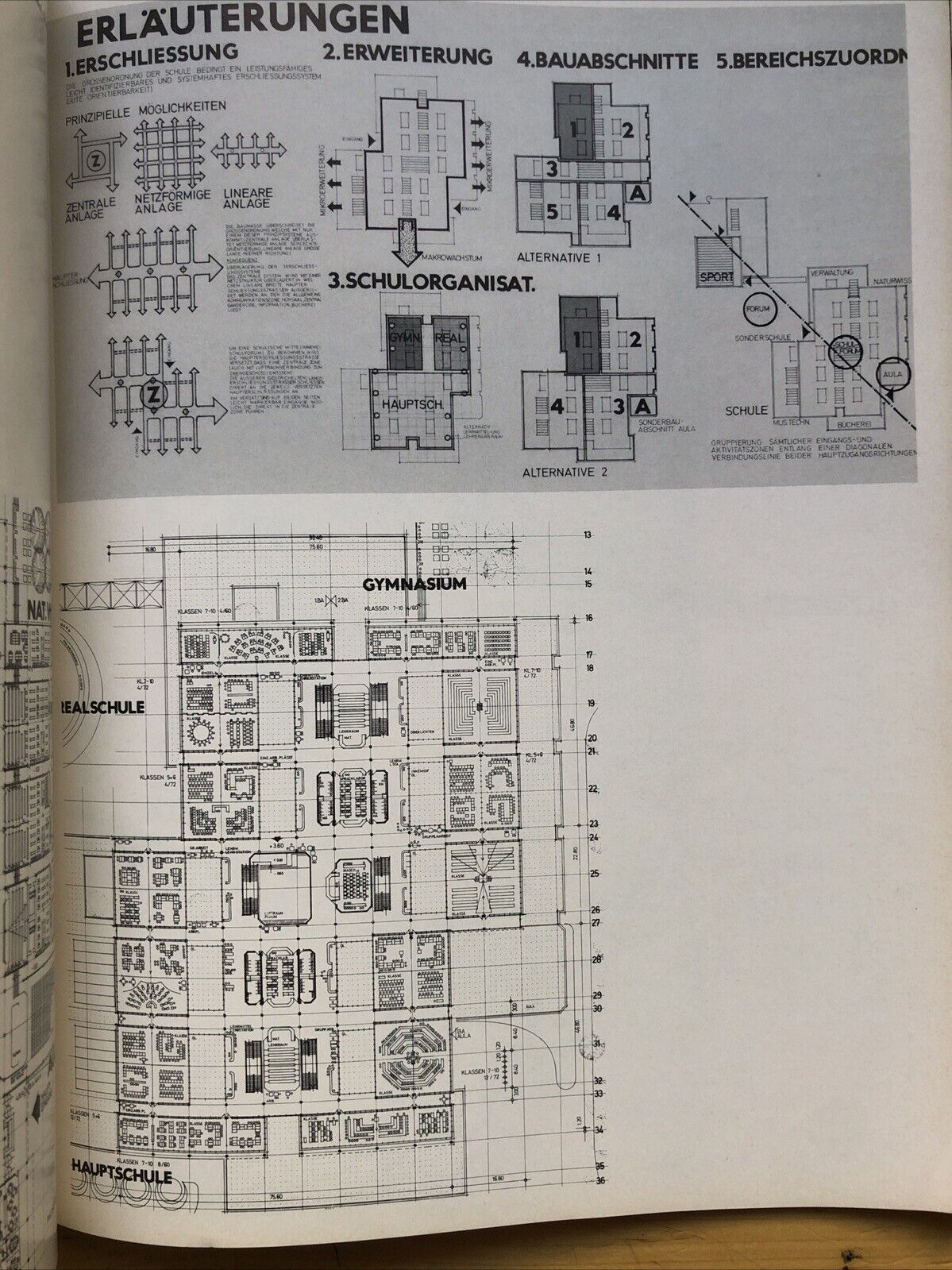 ARCHITEKTUR WETTBEWERBE 67 Progressive Schulen, architecture magazine  1971