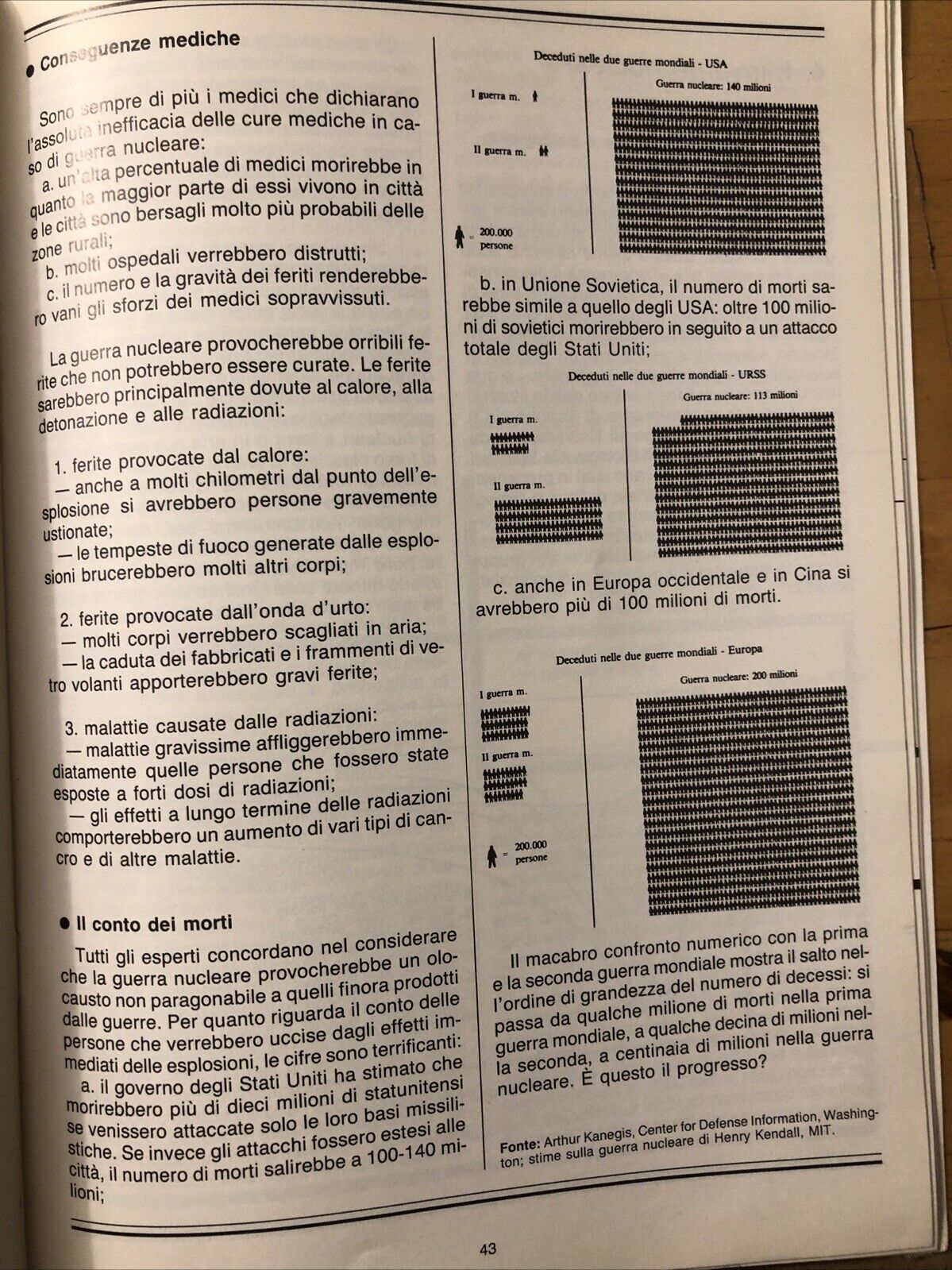 La corsa agli armamenti - Bruno Jannamorelli, edizioni gruppo Abele 1986