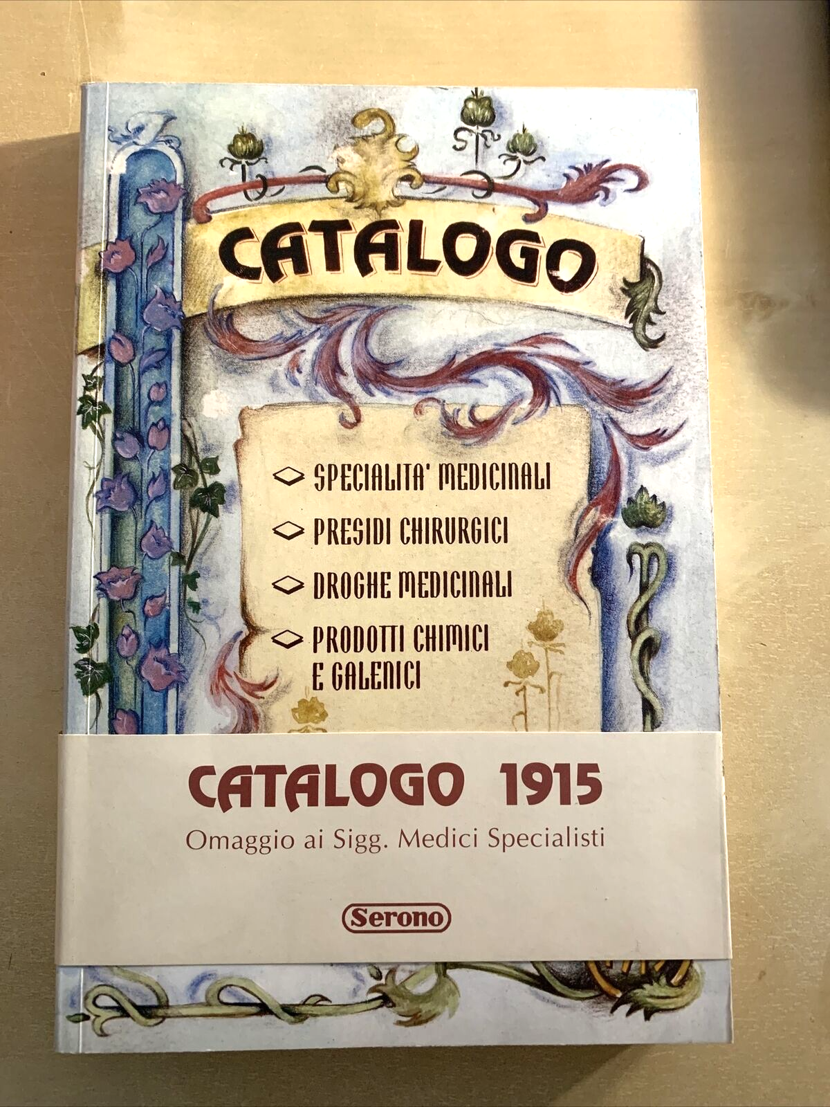FARMACIA VINTAGE FARMACEUTICA - Catalogo 1915 *RISTAMPA* - medicinali, droghe #