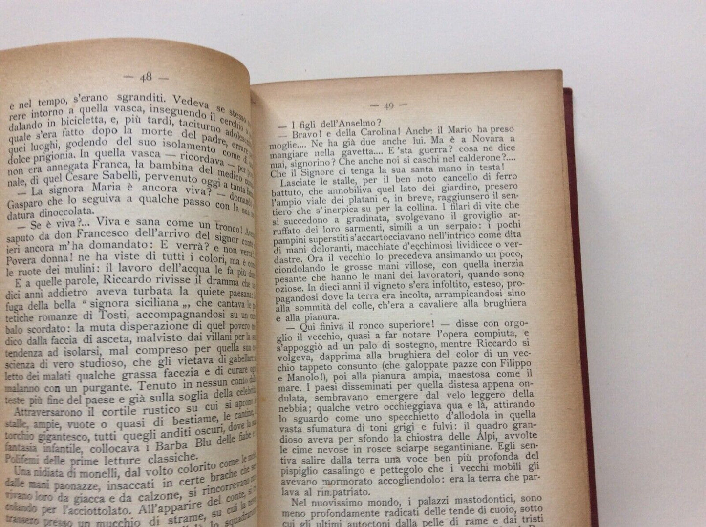BASILE, LA TUA LEGGE, TREVES EDITORE 1924, dedica autografa, due volumi riuniti
