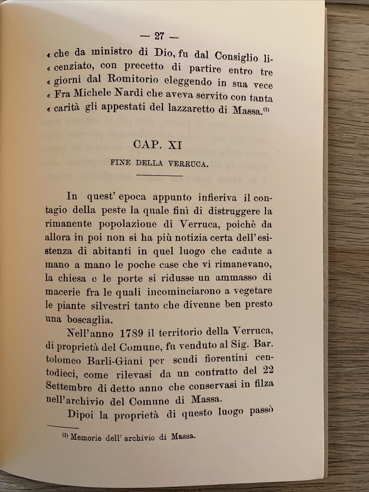 VIRGILIO VIRGILI - Comune di Massa e Cozzile provincia di Pistoia. 4 voll. #