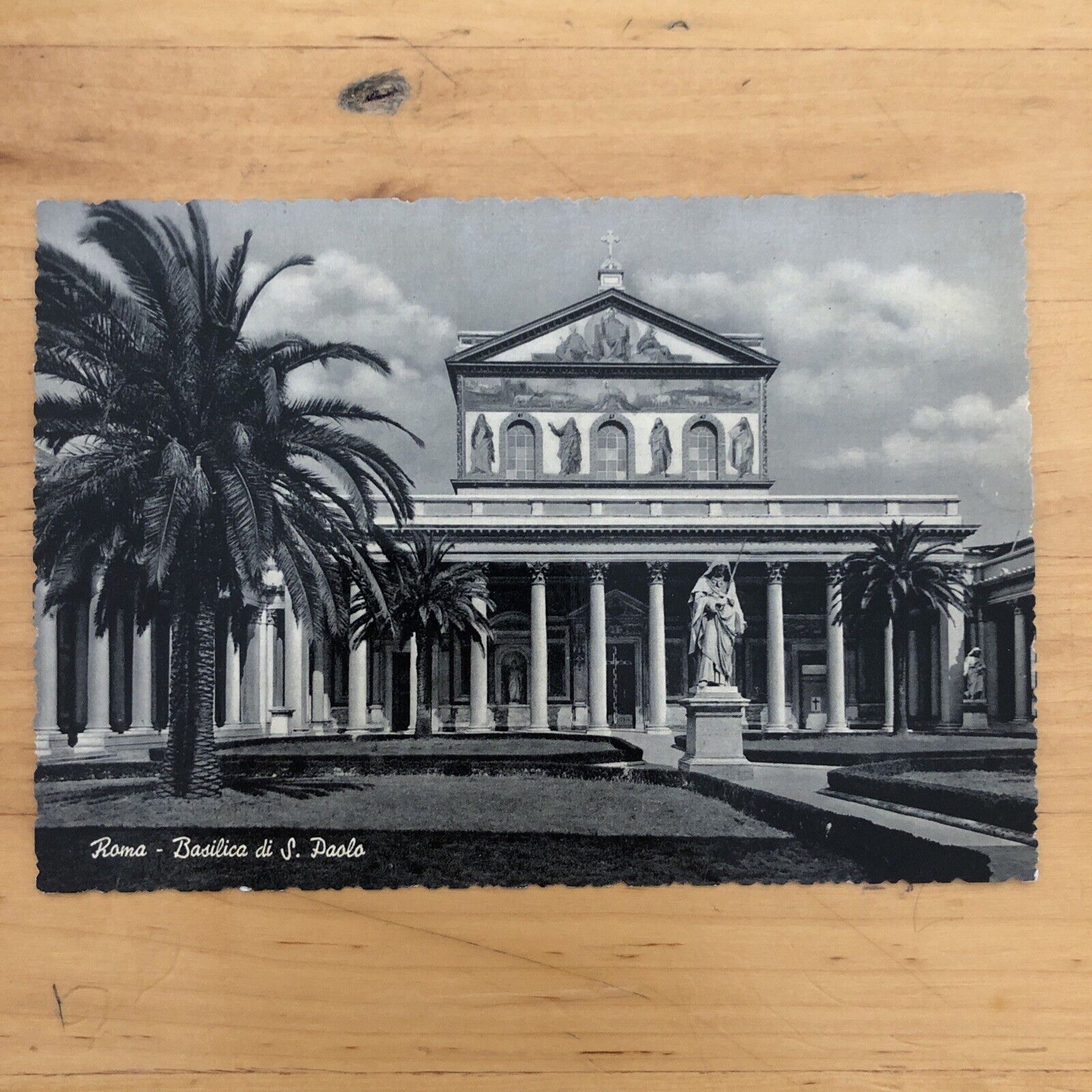 Cartolina ROMA BASILICA DI SAN PAOLO