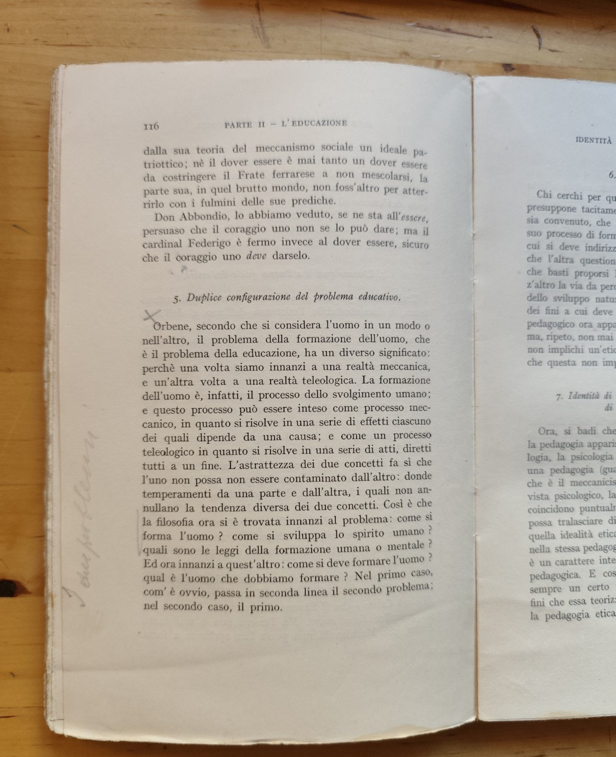 Sommario di pedagogia come scienza filosofica vol. 1 Giovanni Gentile, Sansoni