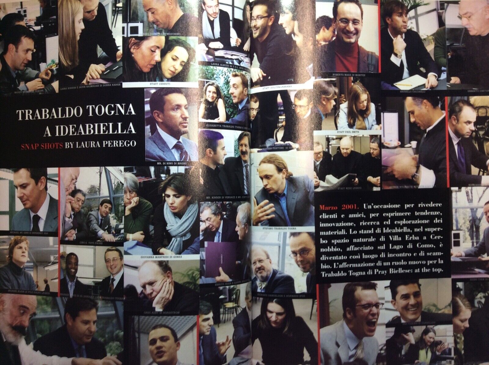 L’UOMO VOGUE, APRILE 2001, n.320.