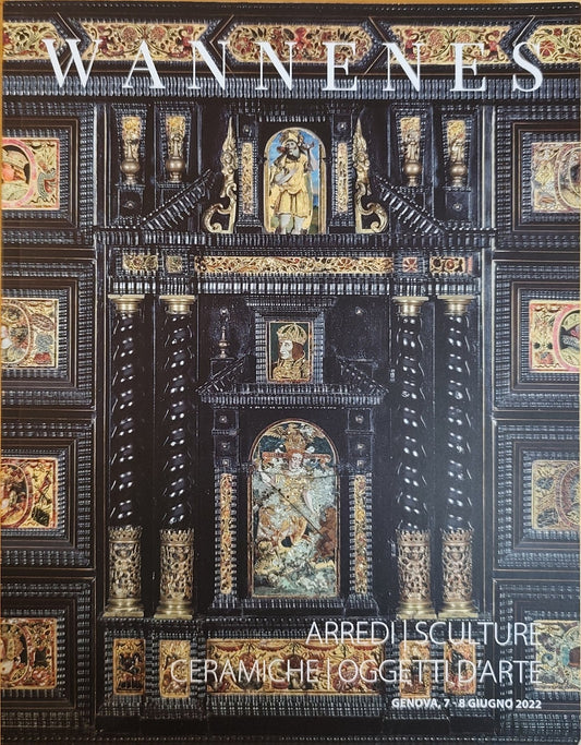 WANNENES - ARREDI SCULTURE CERAMICHE OGGETTI D'ARTE - GENOVA 7-8 GIUGNO 2022