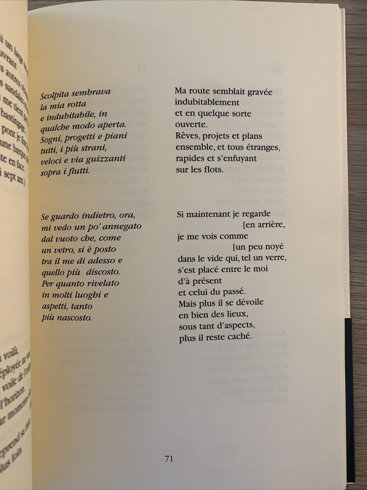 CHAMBRE NOIRE - Paolo Ruffilli. Grammages. L'amourier 2006