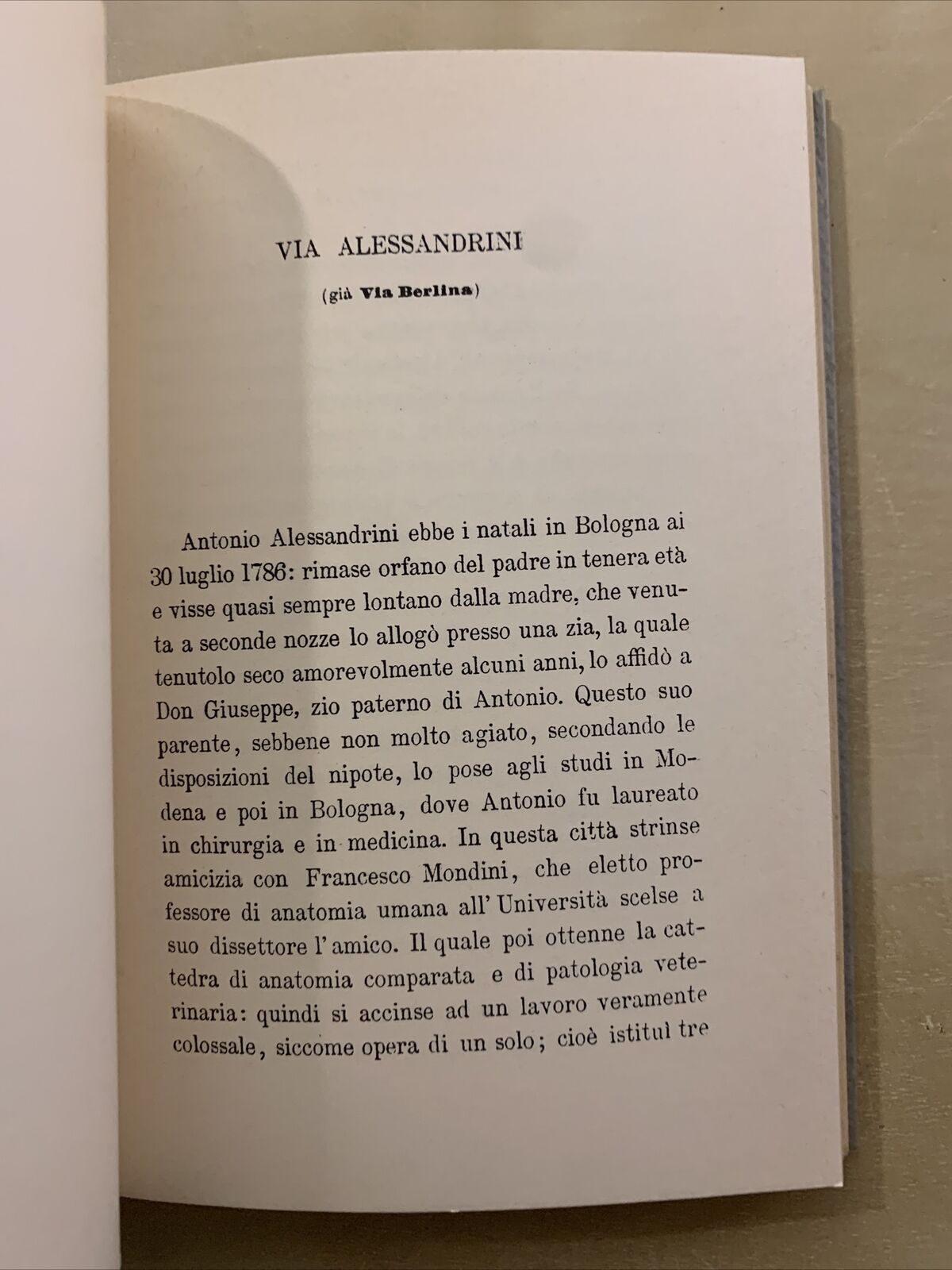 STRADE VECCHIE NOMI NUOVI DELLA CITTÀ DI BOLOGNA - ARNALDO FORNI 1990 #