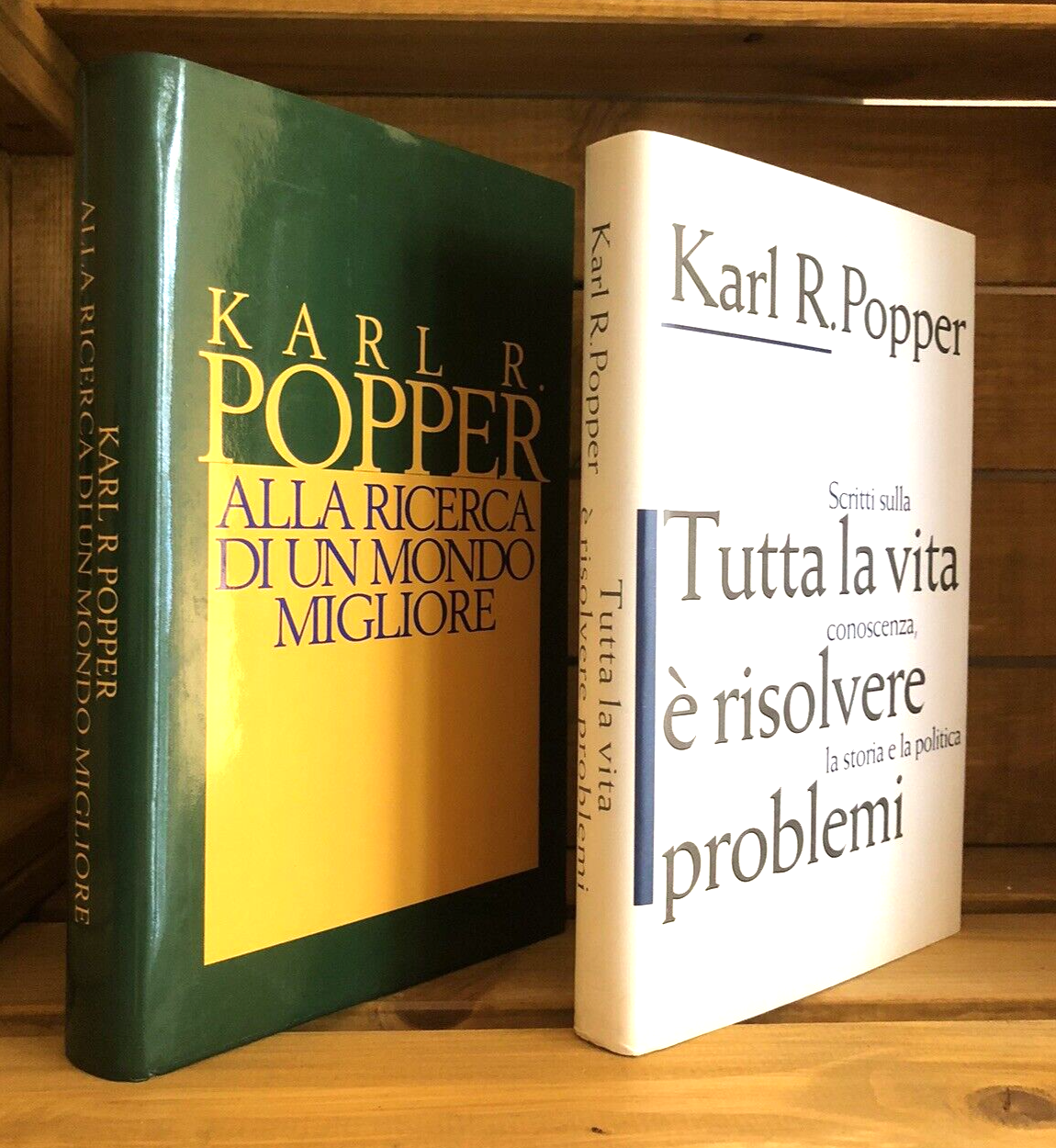 Karl R. Popper tutta la vita è risolvere problemi, ricerca di un mondo migliore