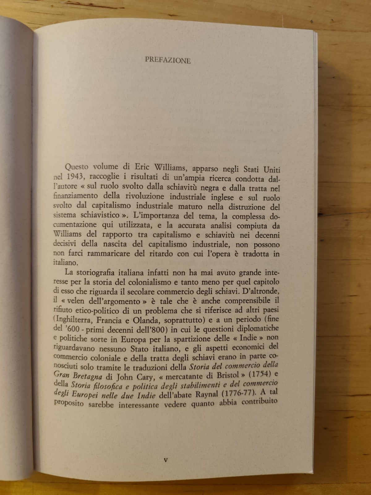 Capitalismo e schiavitù - Eric Williams. Laterza 1971 - Libri del tempo