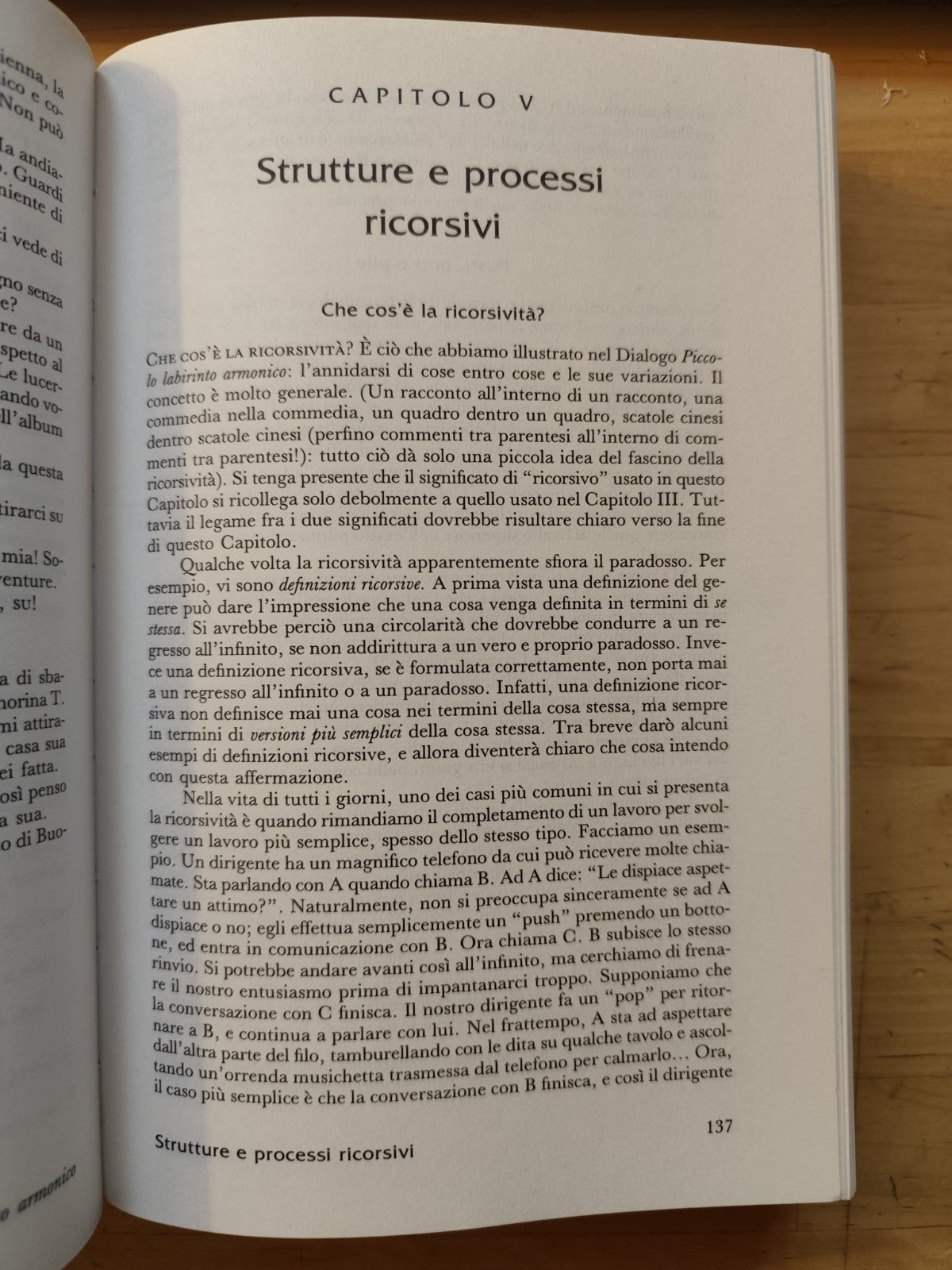 Godel Escher Bach - Douglas R. Hofstadter. Adelphi edizioni 1984