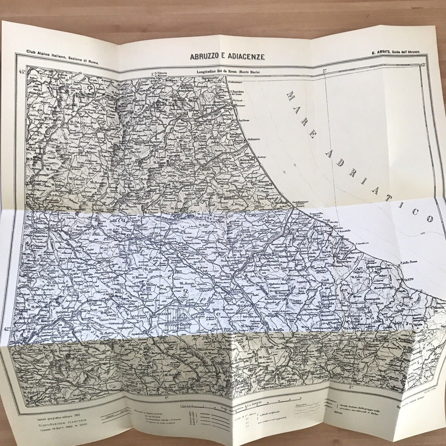 GUIDA DELL'ABRUZZO, Enrico Abbate, Arnaldo Forni - Completo di Cartografie - #