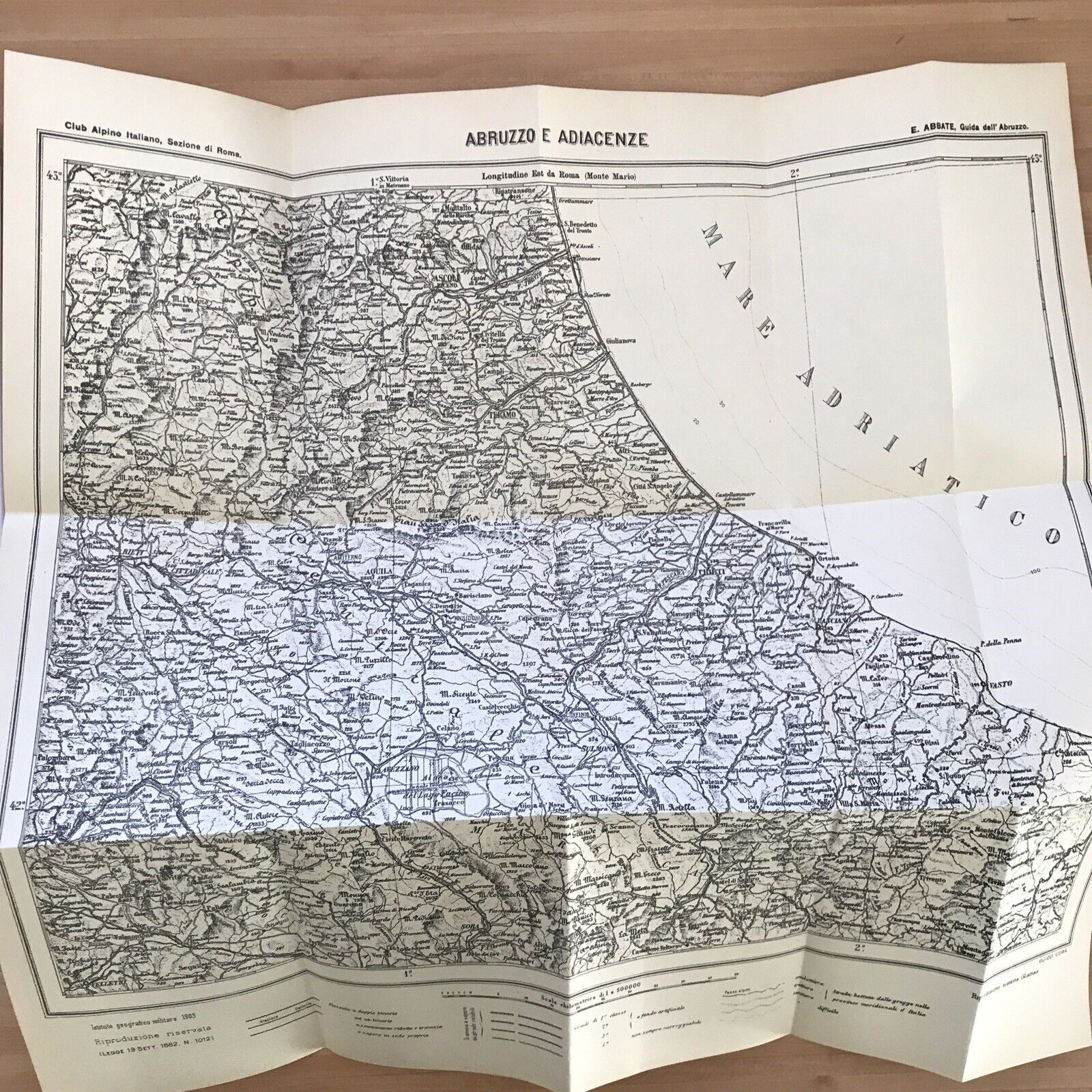 GUIDA DELL'ABRUZZO, Enrico Abbate, Arnaldo Forni - Completo di Cartografie - #