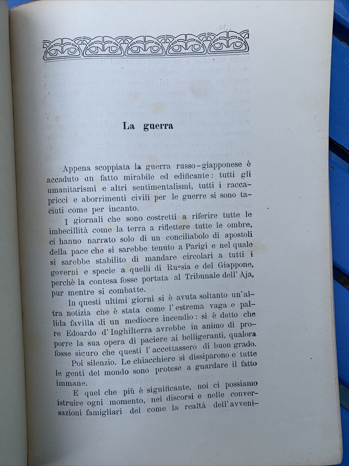 LA VITA NAZIONALE - ENRICO CORRADINI 1907 **RARO autografato dall'autore** #