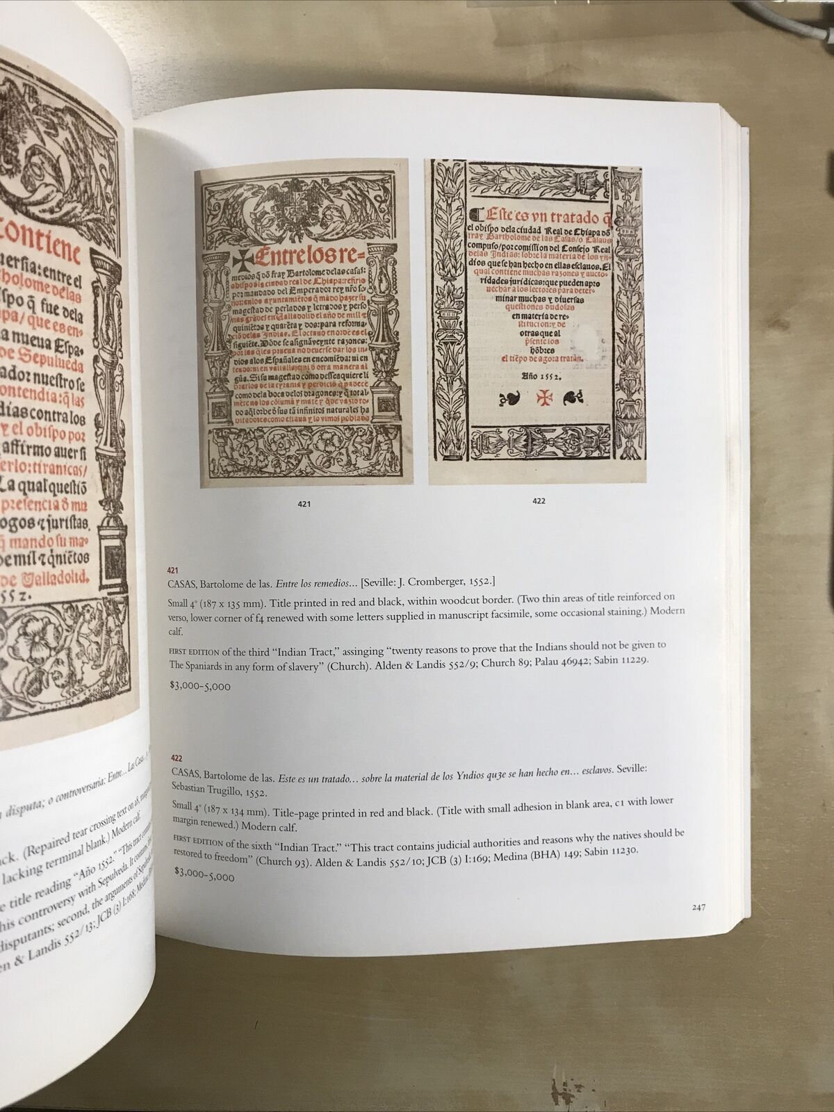 Fine Printed Books Manuscripts including Americana AUCTION CATALOG Christie's