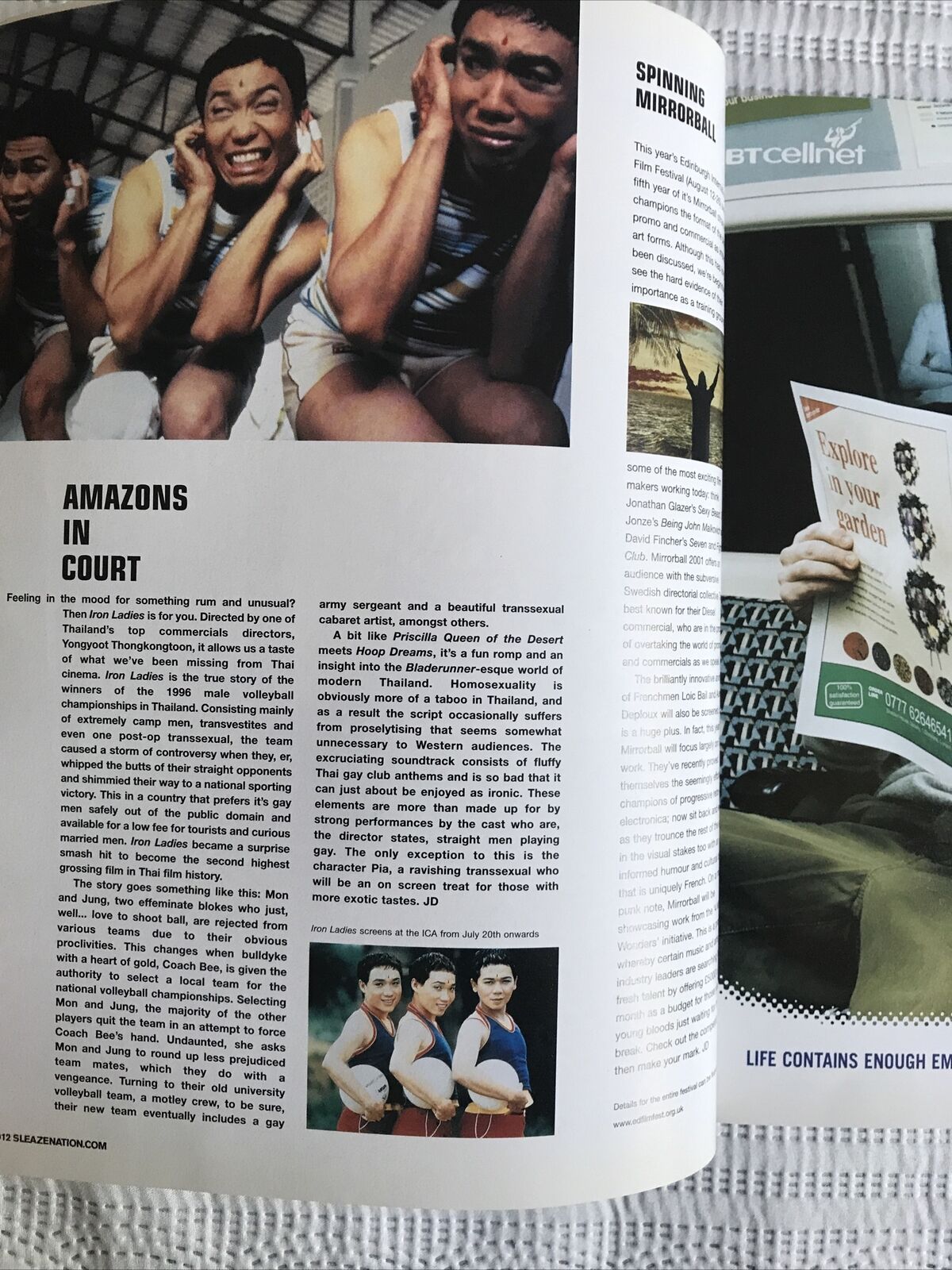 SLEAZENATION magazine - August 2001 volume 4 issue 07