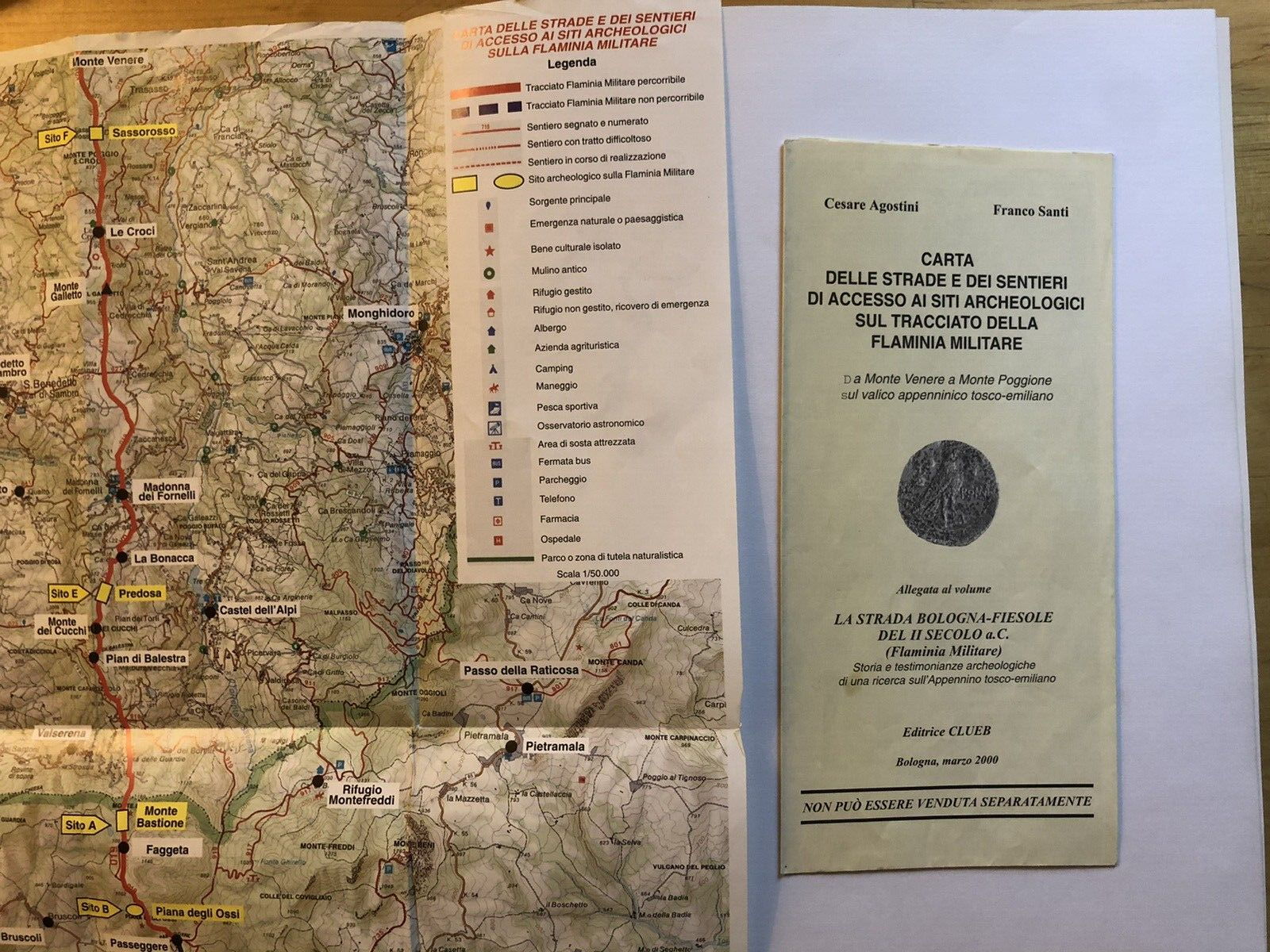 La strada Bologna-Fiesole del II secolo a.c. Flaminia militare, C. Agostini 2000