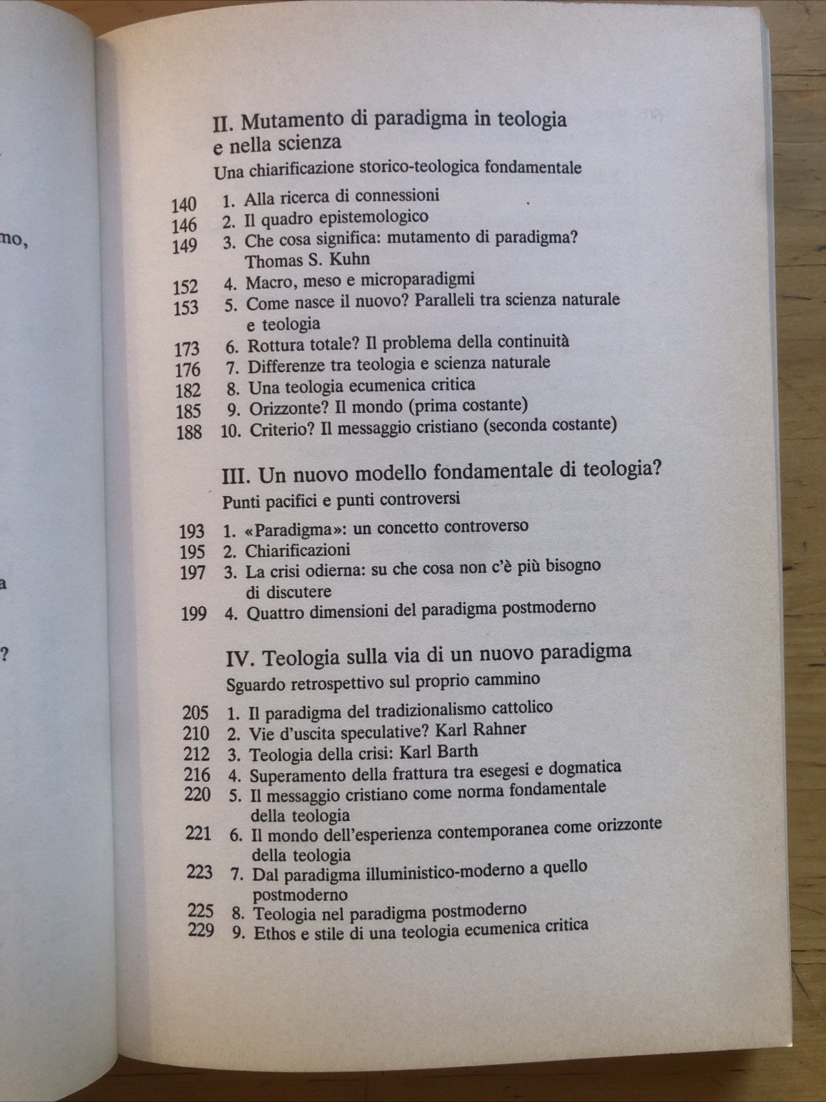 Teologia in cammino, Hans Kung. Mondadori 1987