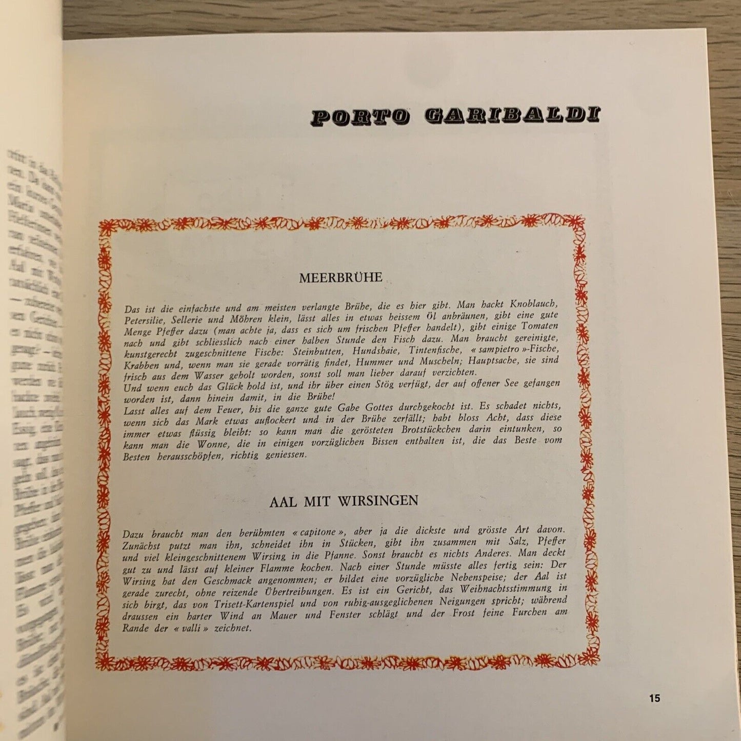 LIDO DI SPINA. ITINERARI GASTRONOMICI i vademecum. ediz. in tedesco 1966
