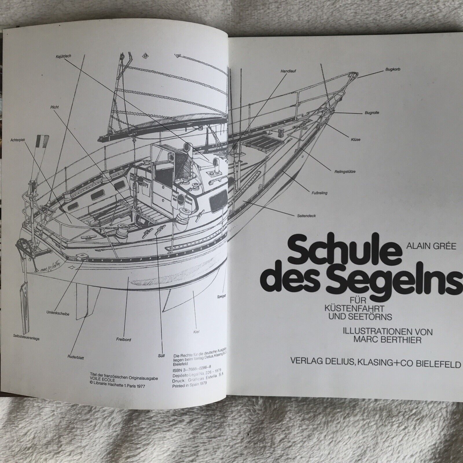 SCHULE DES SEGELNS - Alain Grée, Delius Klasing