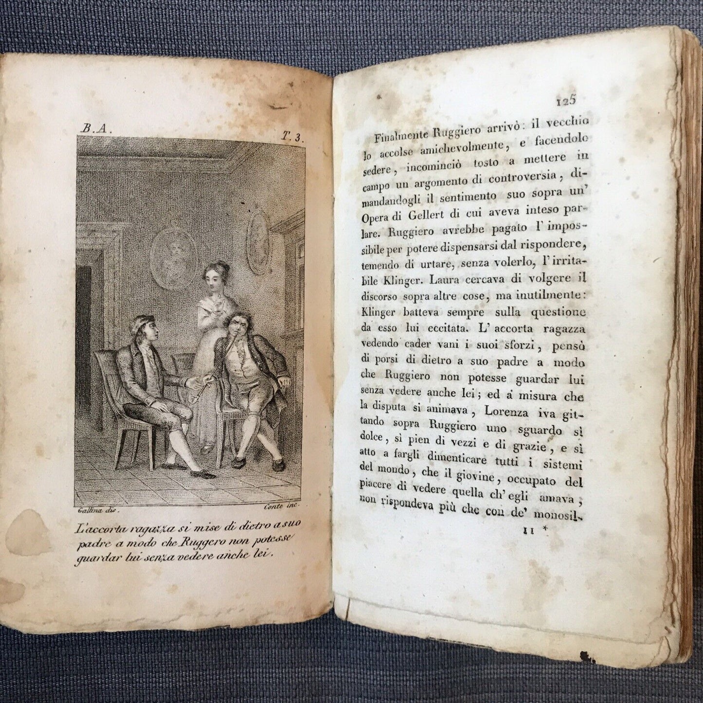 LE CONFESSIONI AL SEPOLCRO, Augusto Lafontaine tomo 1 e tomo 3 - 1821