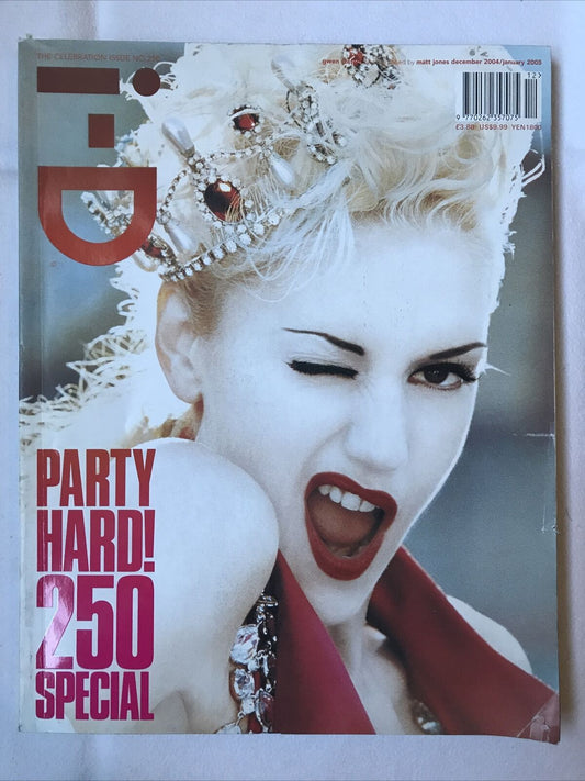 i-D Magazine no. 250 GWEN STEFANI - the celebration issue, December 2004
