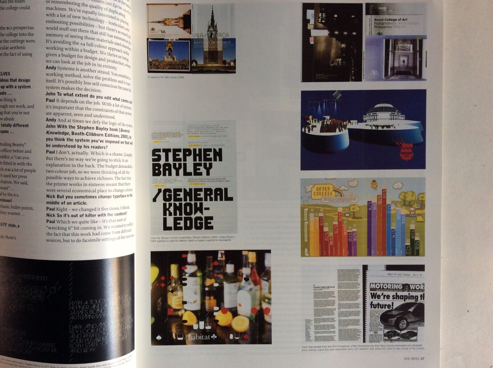 EYE NO.39  VOL.10 SPRING 2001  GRAPHIC THOUGHT FACILITY  MOVIE TITLES