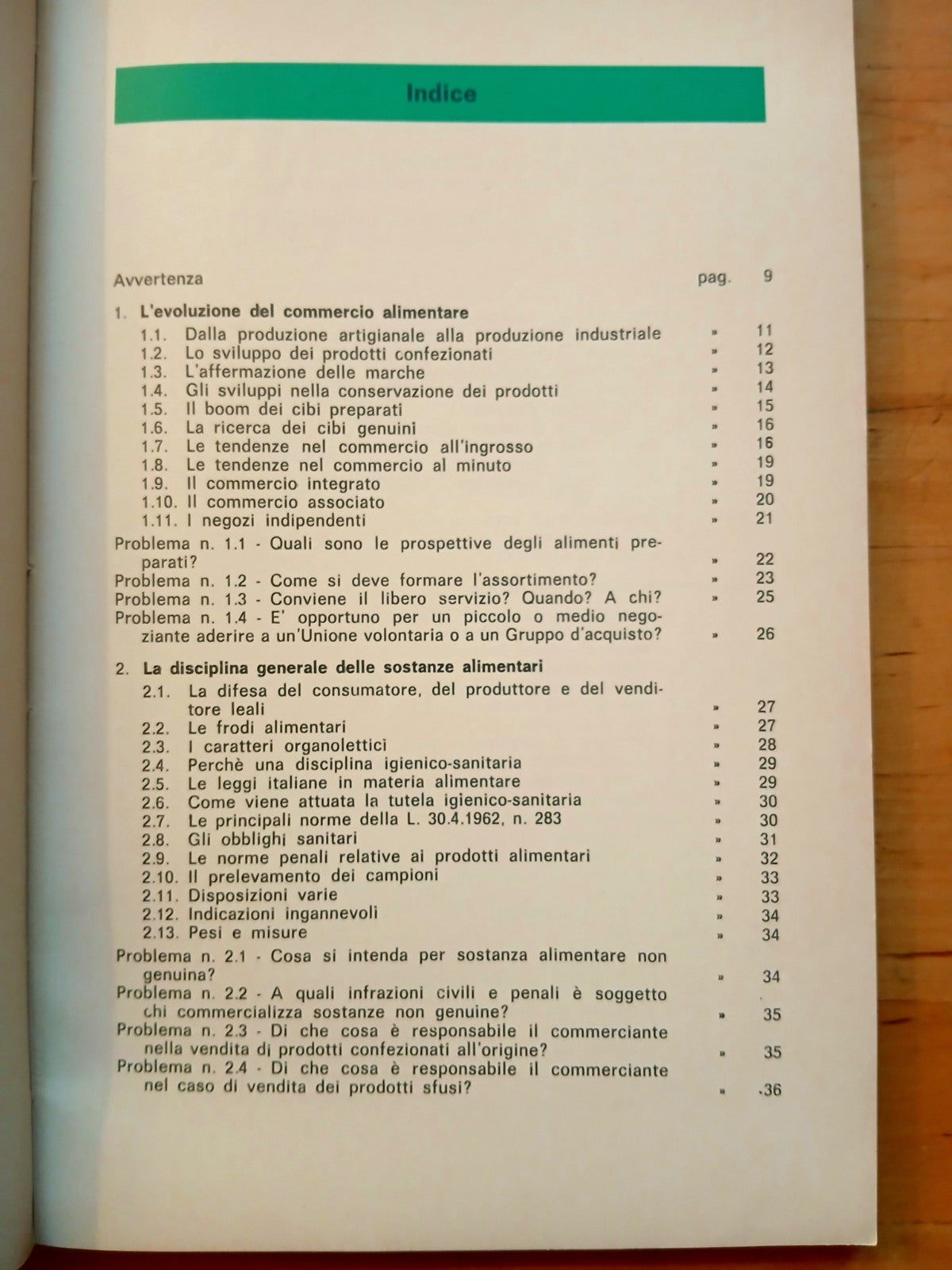 Il commercio dei prodotti alimentari - Franco angeli, Indis 1973