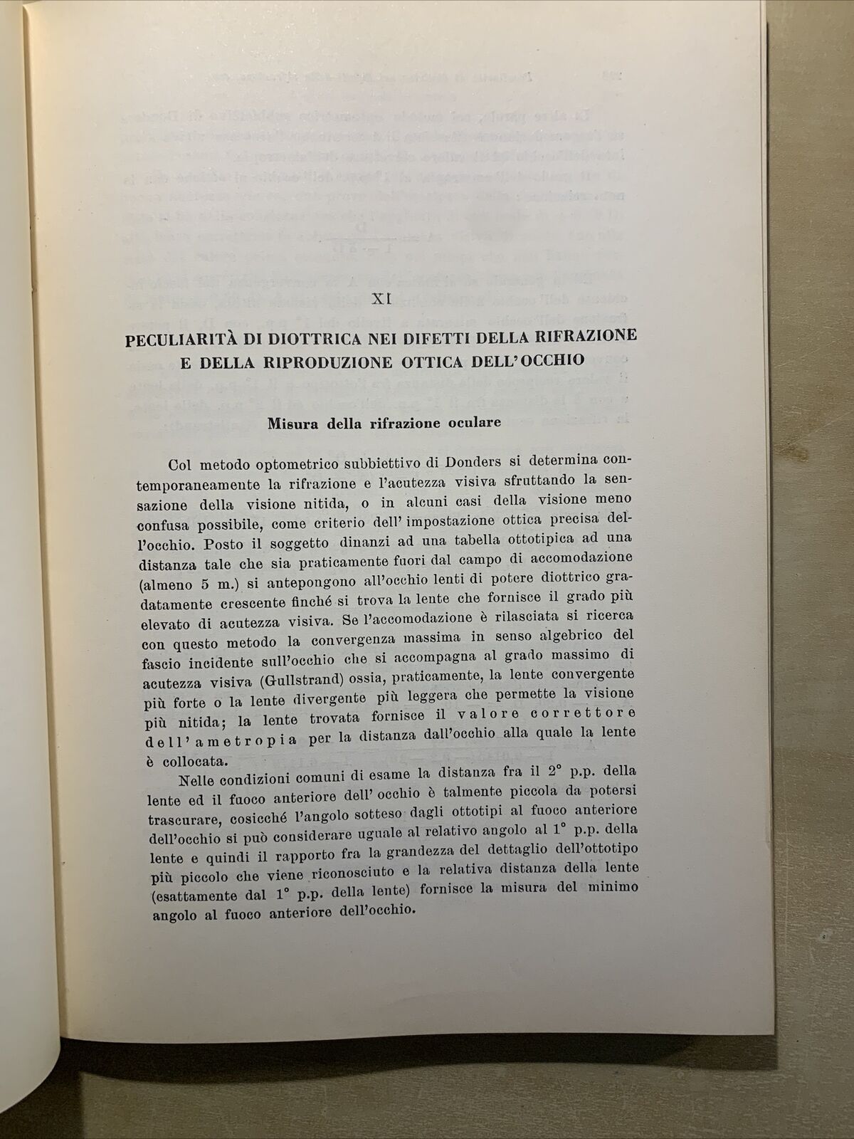 ELEMENTI DI DIOTRICA OCULARE - GIROLAMO LO CASCIO 1955 #