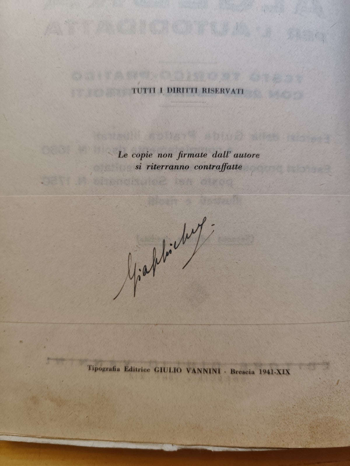 Algebra per l'autodidatta, Nilo Giappichelli - Giulio Vannini editore 1941