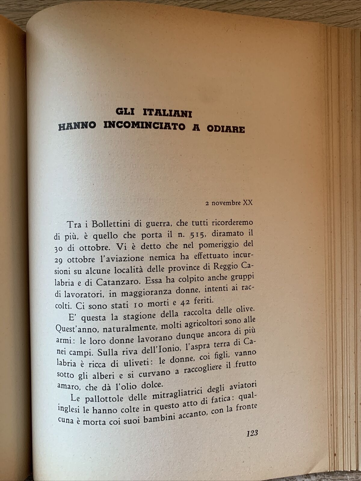 SUL CAMMINO DELLA VITTORIA, FULVIO PALMIERI colloqui con i feriti di guerra 1942